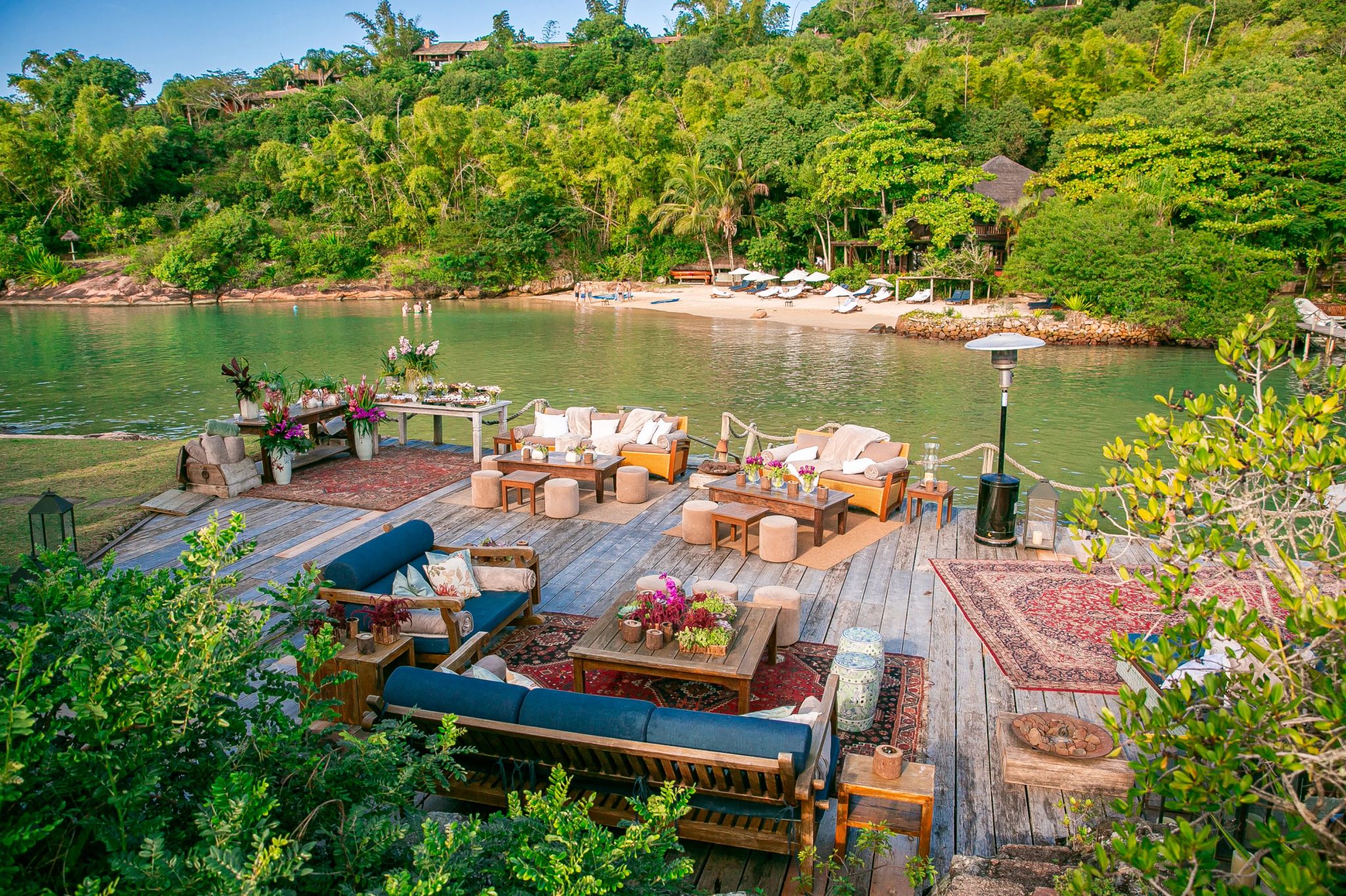 Espaço de eventos evento no hotel em sc - ponta dos ganchos