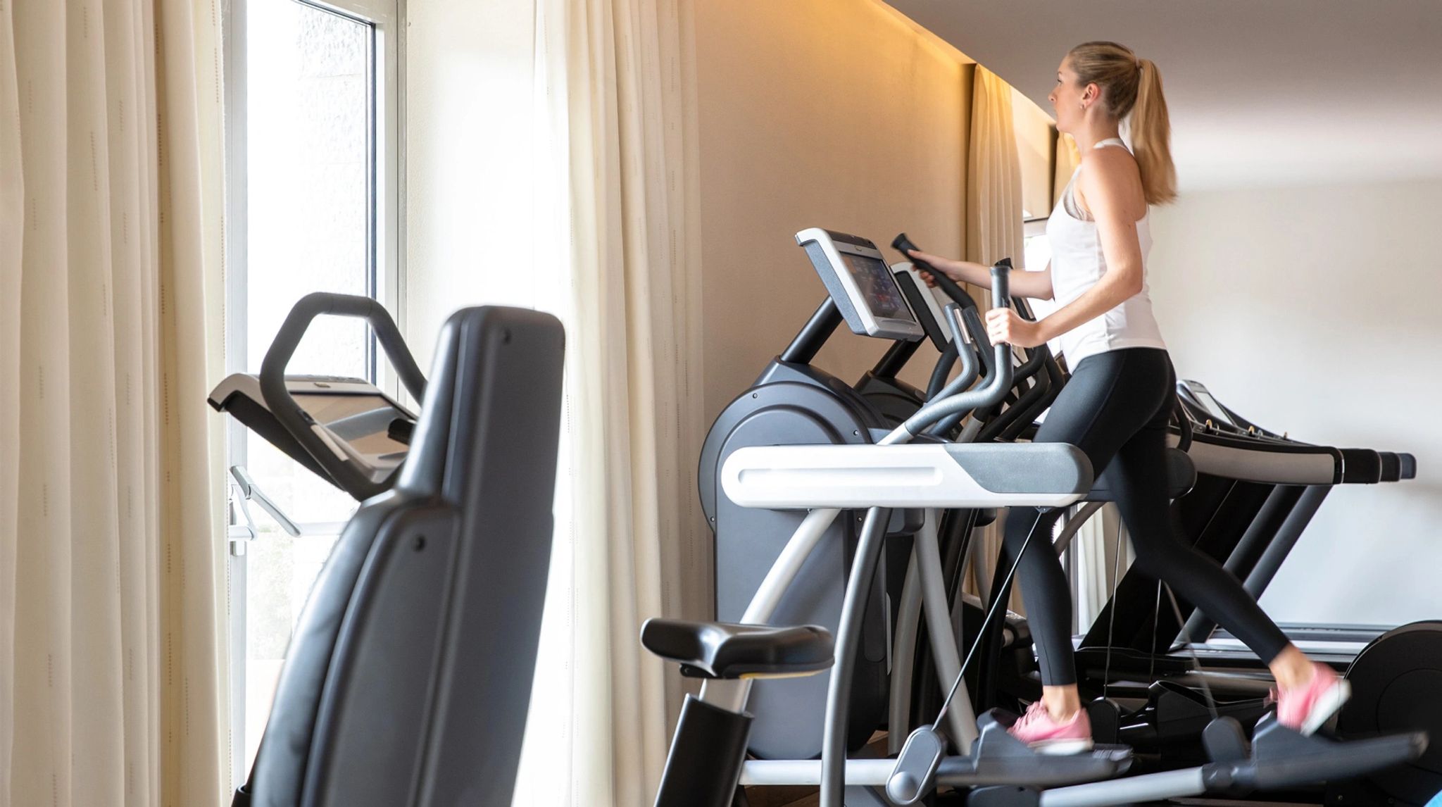 Academia do resort academia moderna - academia com personal - academia de hotel