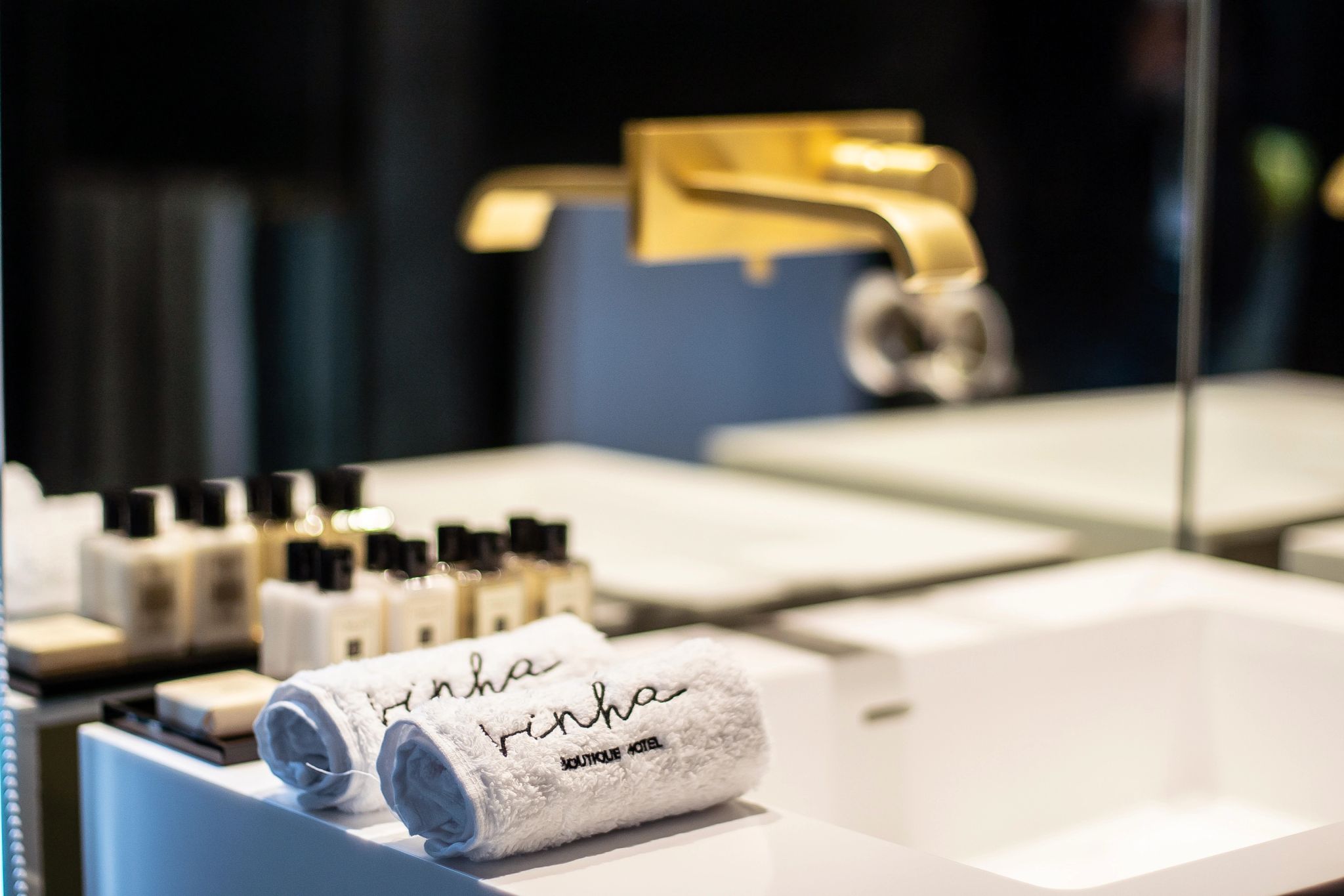 Deluxe banheiro premium – amenidades de luxo