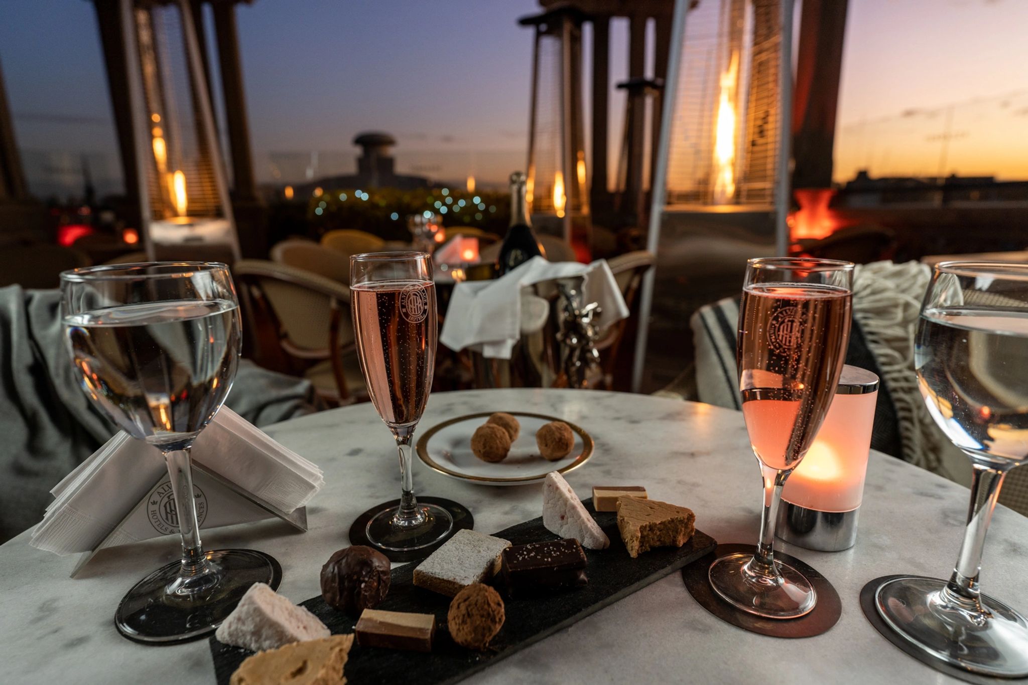 Alvear Roof Bar jantar vista buenos aires - bar nas alturas - jantar romantico