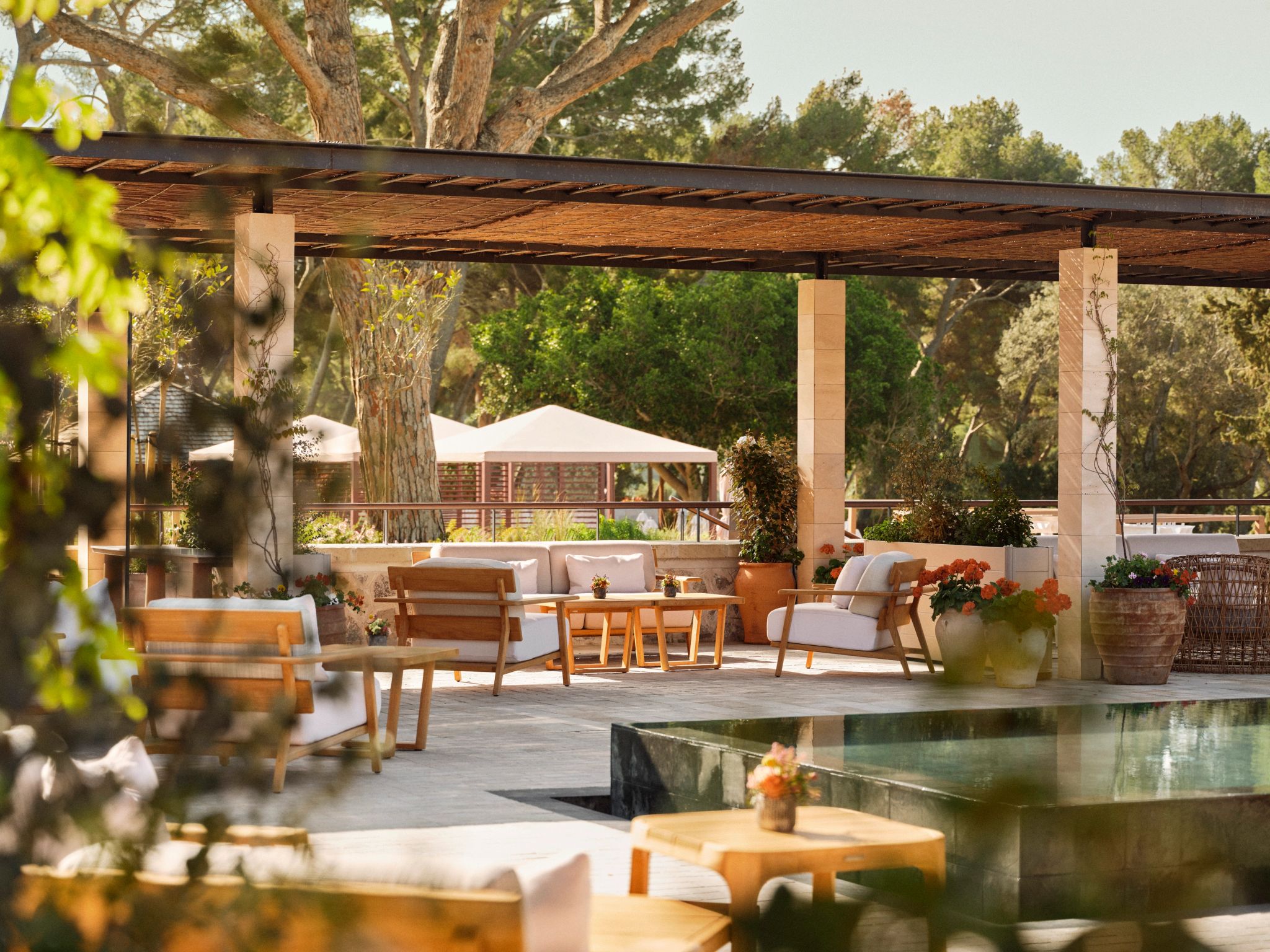 Cercle Terrace mesas ao ar livre - poltronas confortaveis - terraco