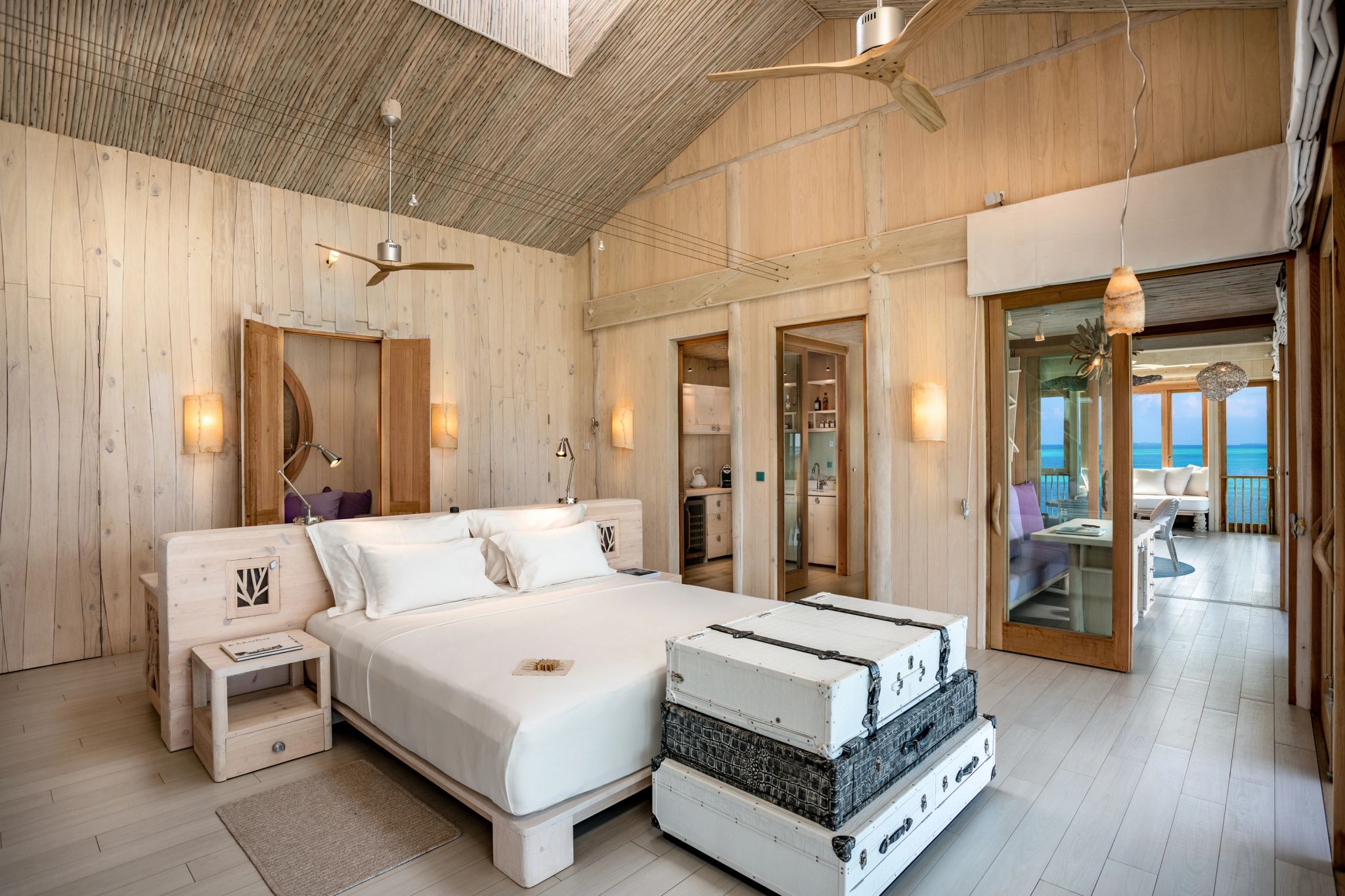 One Bedroom Water Reserve Slide quarto de luxo - quarto king - design rustico