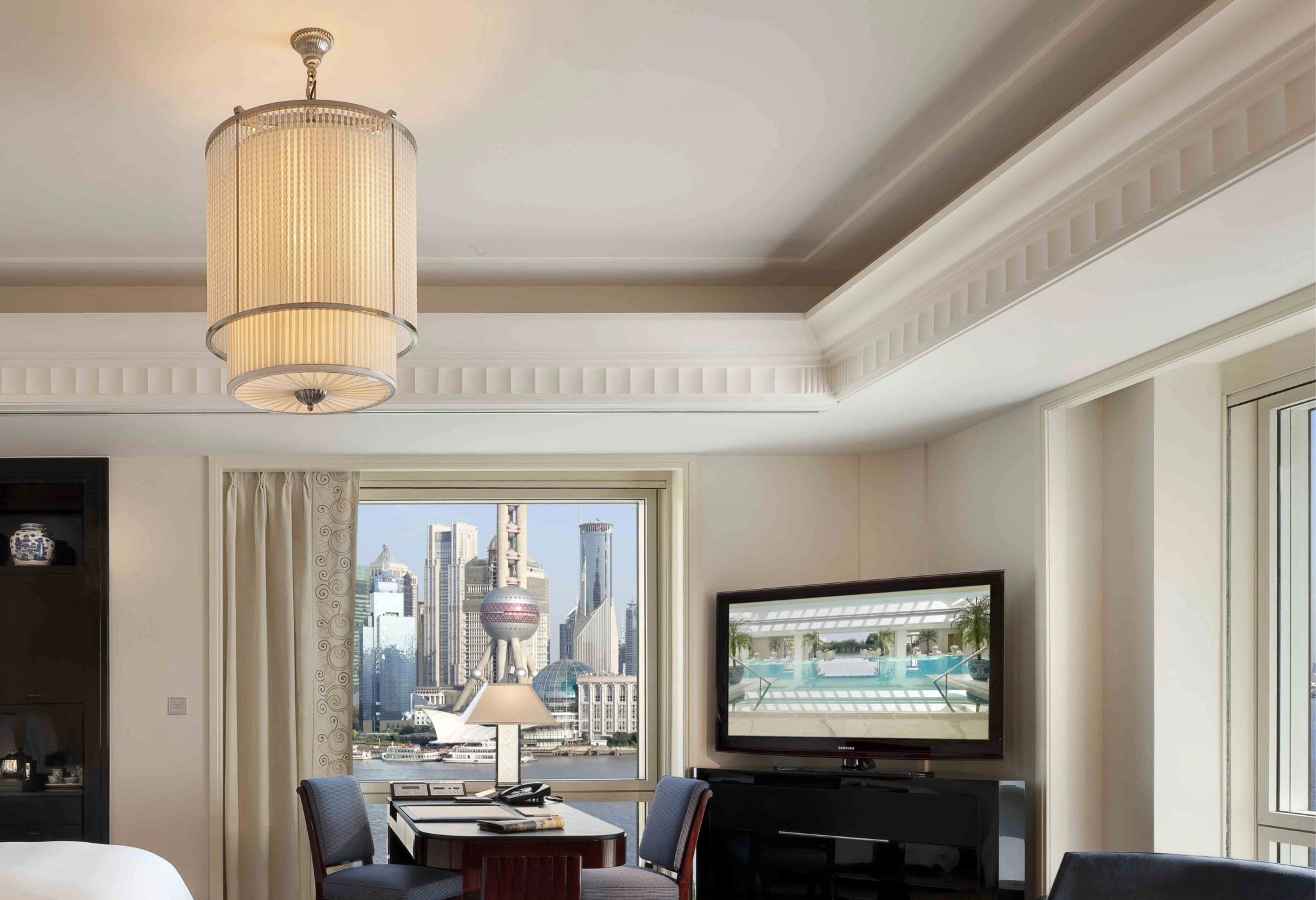 quarto com vista - quarto de luxo