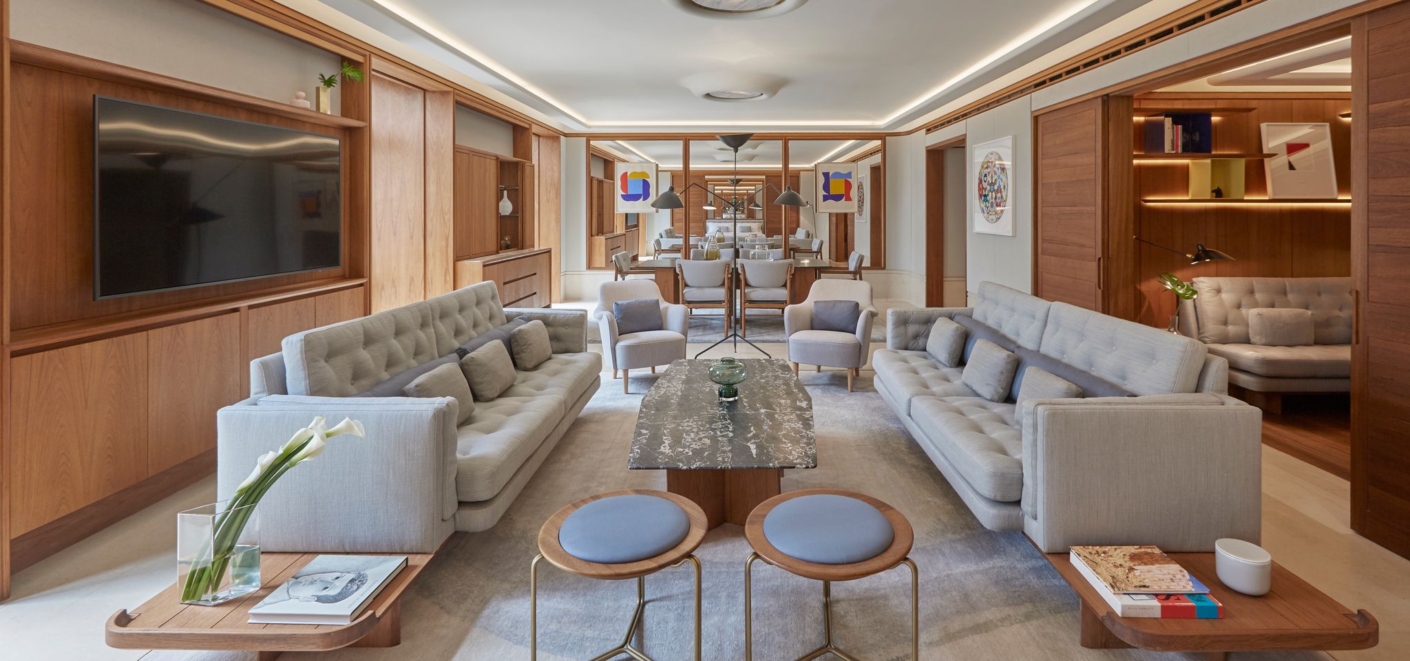 sala de estar da suite – suite bem-estar – suite moderna