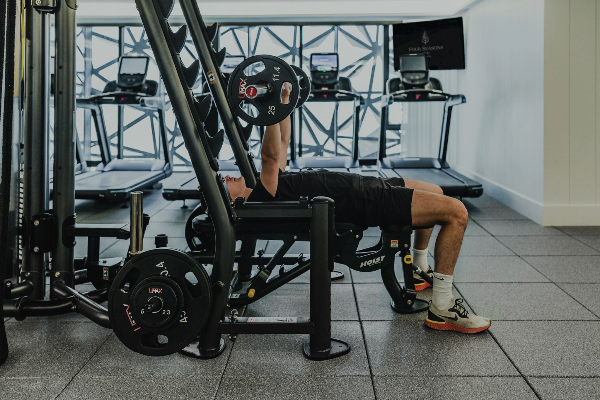 Academia do hotel exercicio fisico - atividade fisica - espaço fitness