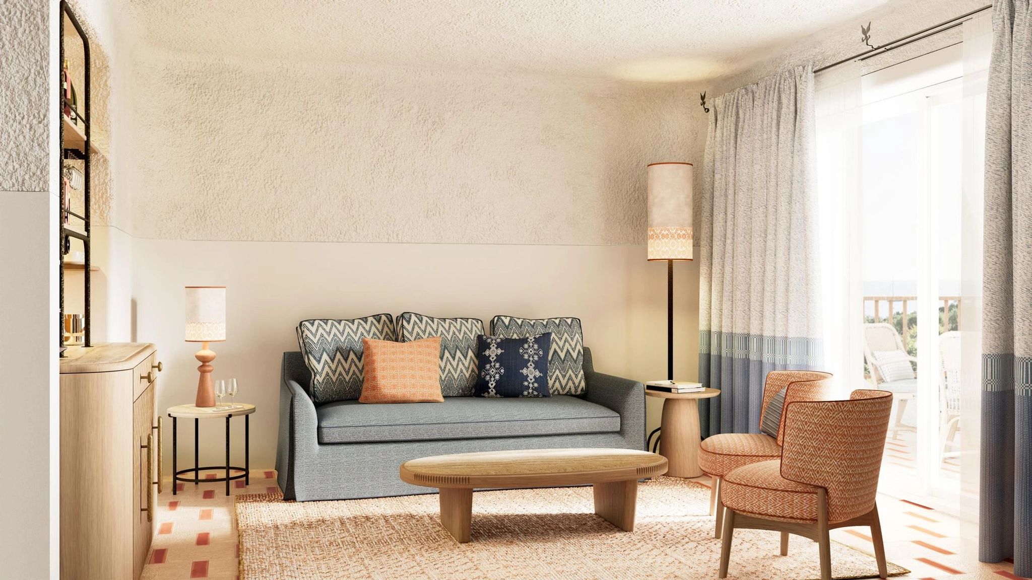 sala de estar - lounge independente - sofa confortavel