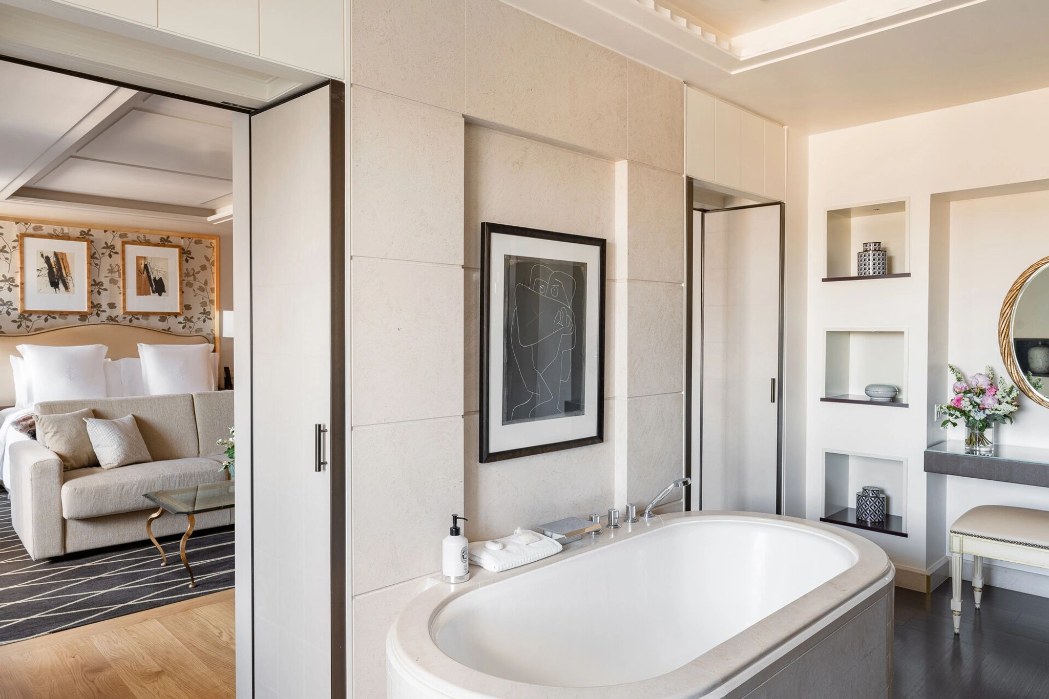 Loft Suite King banheira de luxo - banheira de imersao - banho de banheira -  suite com banheira