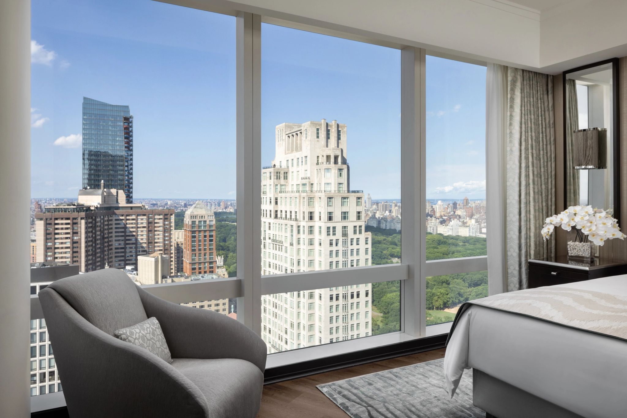 Hudson River View Suite vista nova york - suite alto padrao - suite vista rio hudson