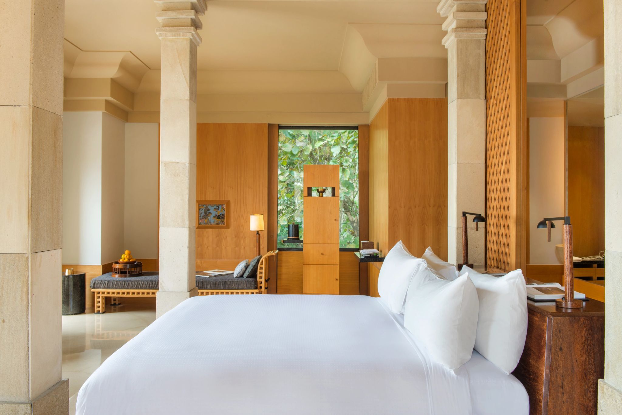 Borobudur Pool Suite suite master - cama de casal - decoracao premium