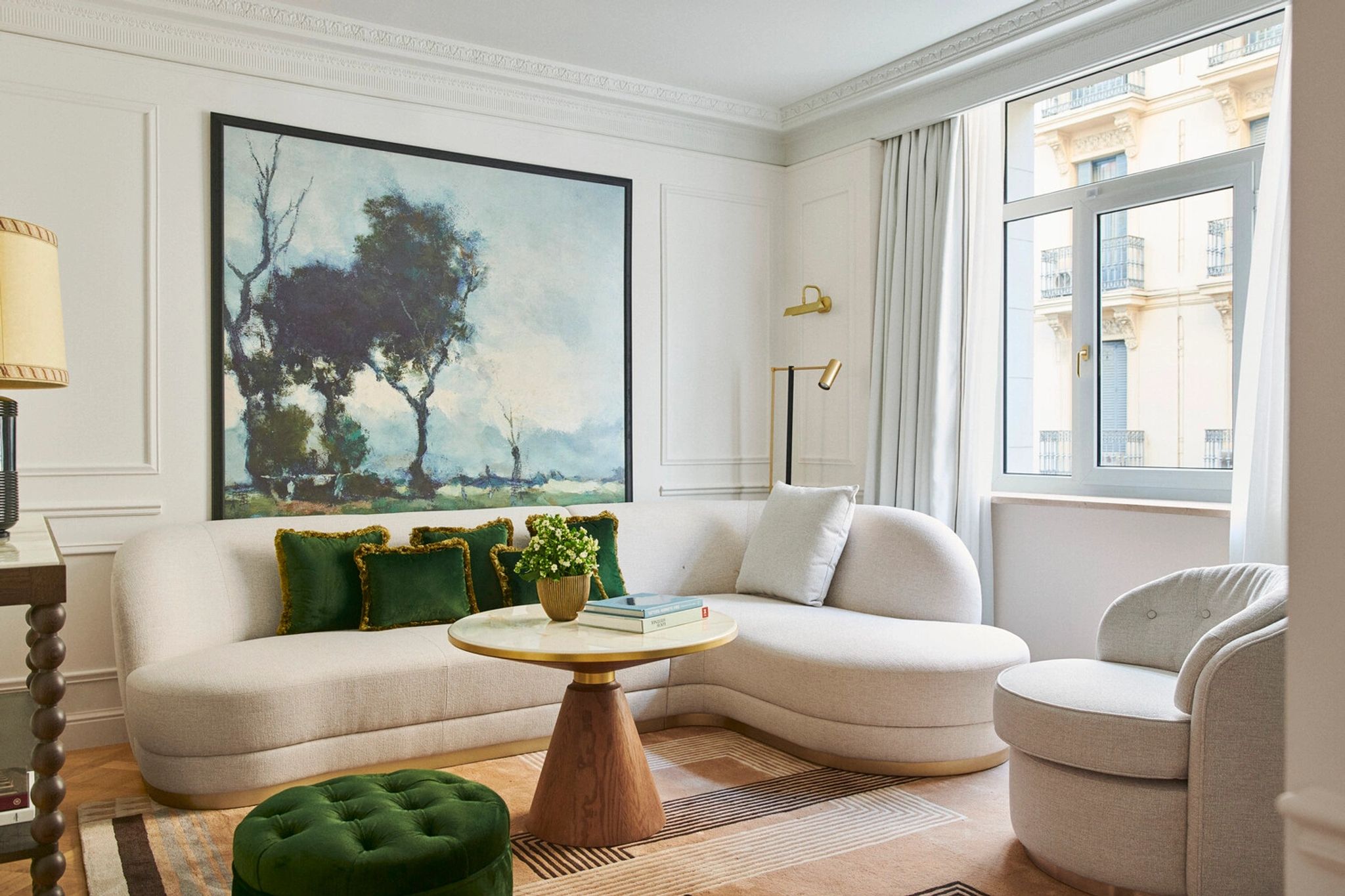 Palace King living room - sofa aconchegante - quarto com sofa
