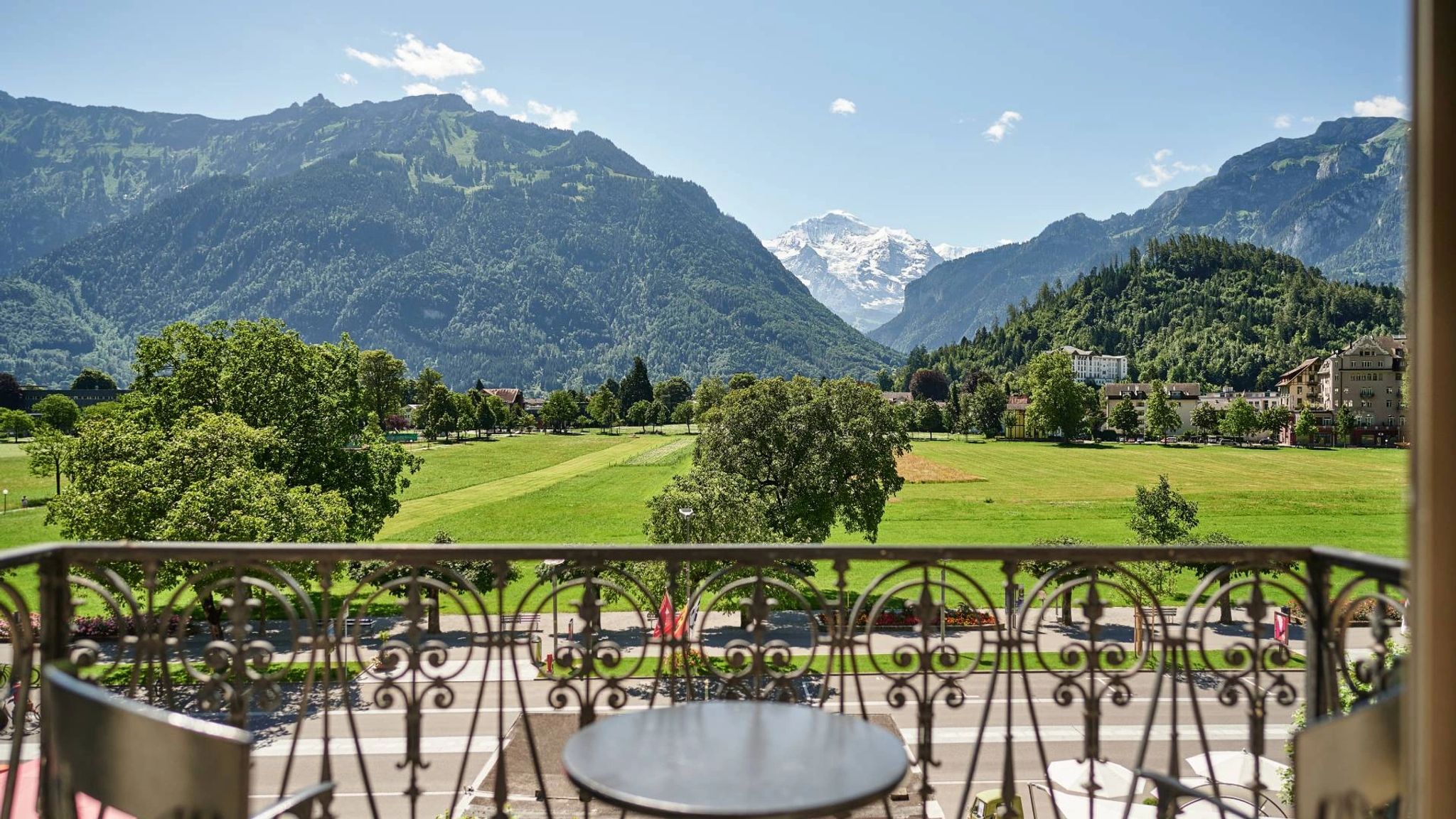 vista alpes suiços - vista interlaken – suite de luxo