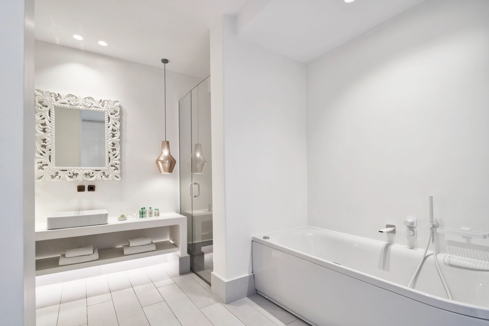 Master Suite Private Pool Sea View banheira de imersao - banho premium - suite com banheira