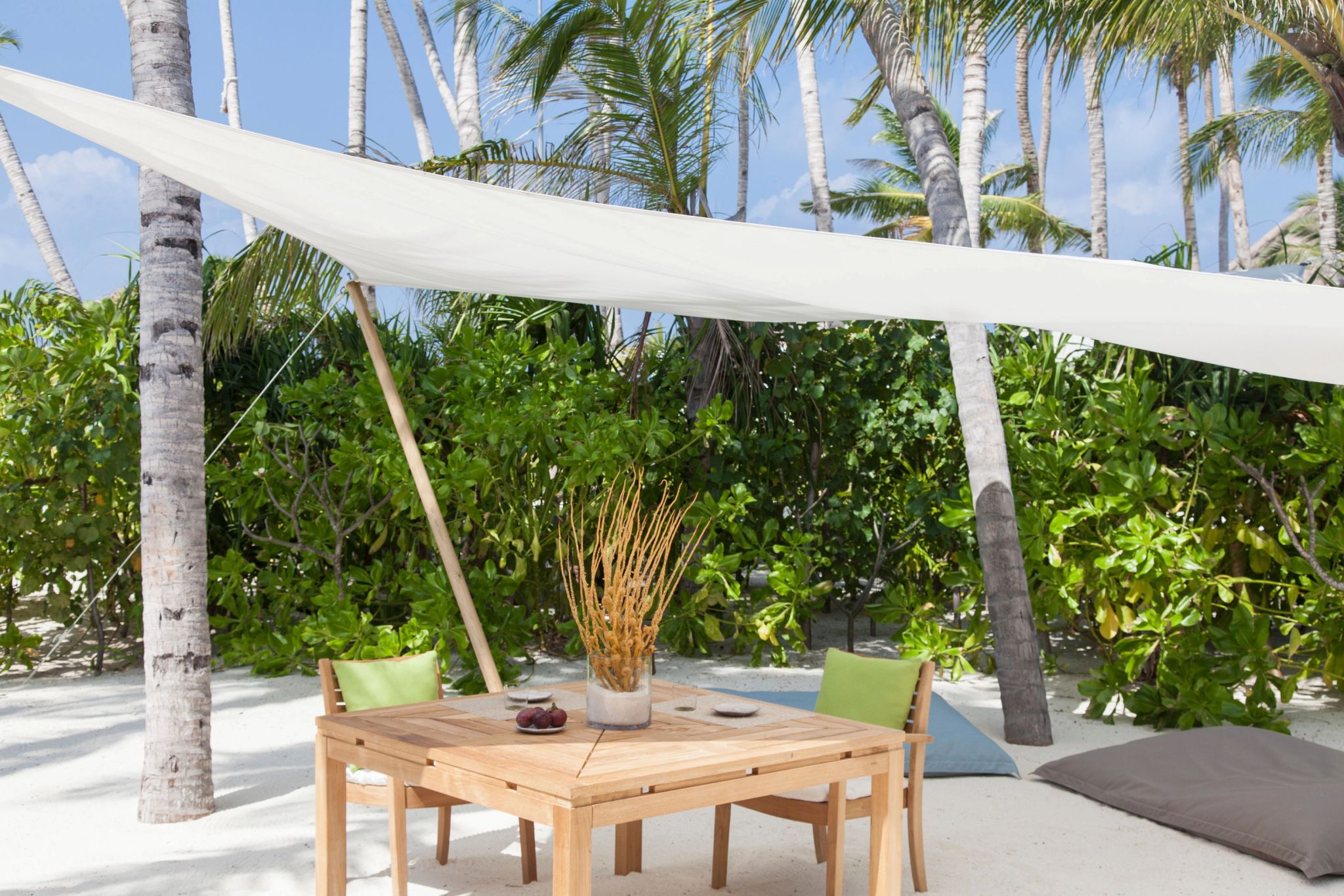 Garden Water Villa Two Bedroom refeiçoes ao ar livre – contato com a natureza - almoço com vista