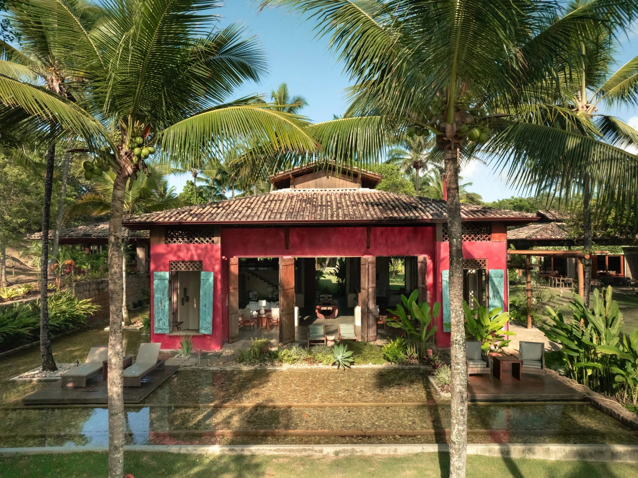 sala de estar - hotel no brasil - resort de luxo