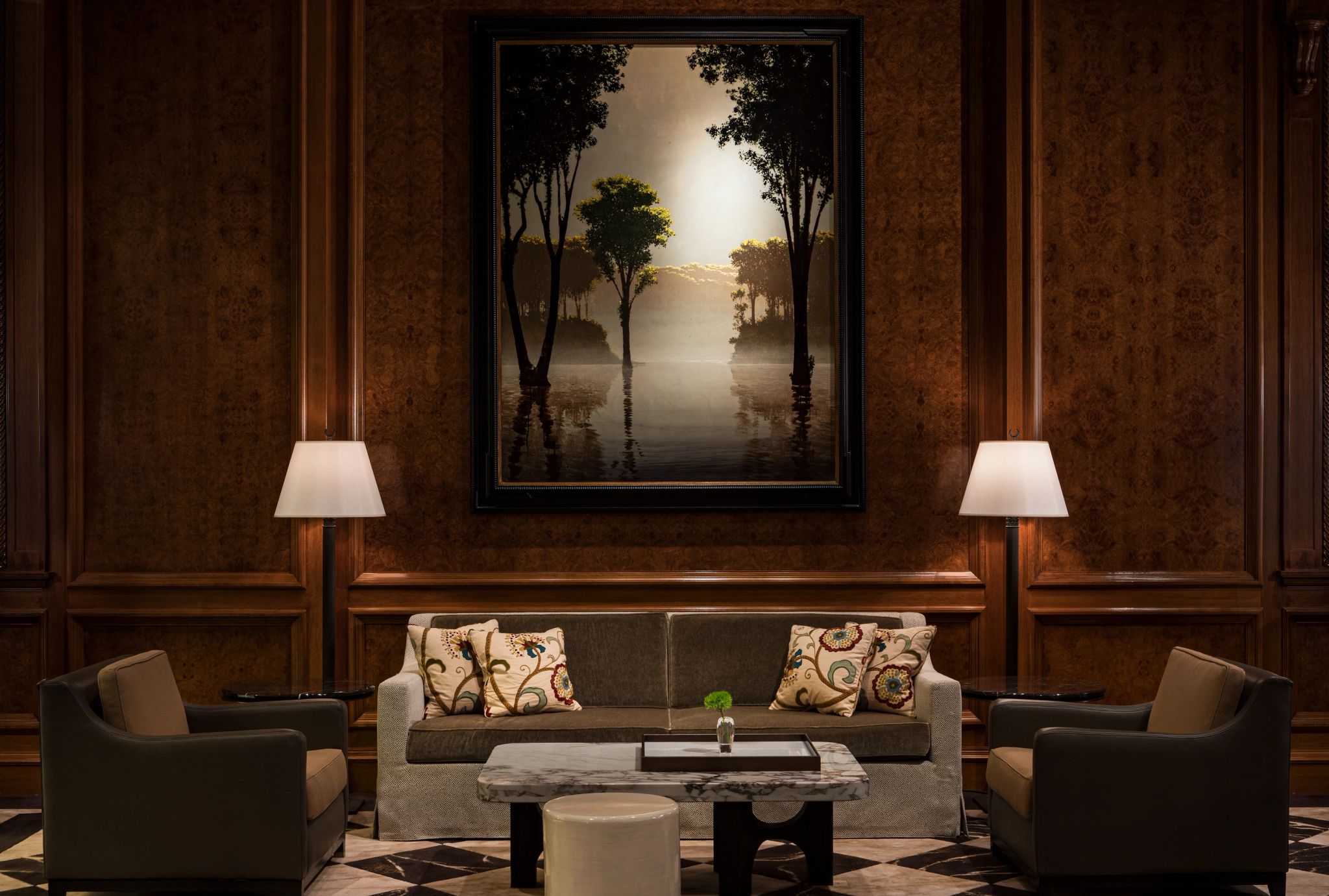  lobby – decoracao de luxo 