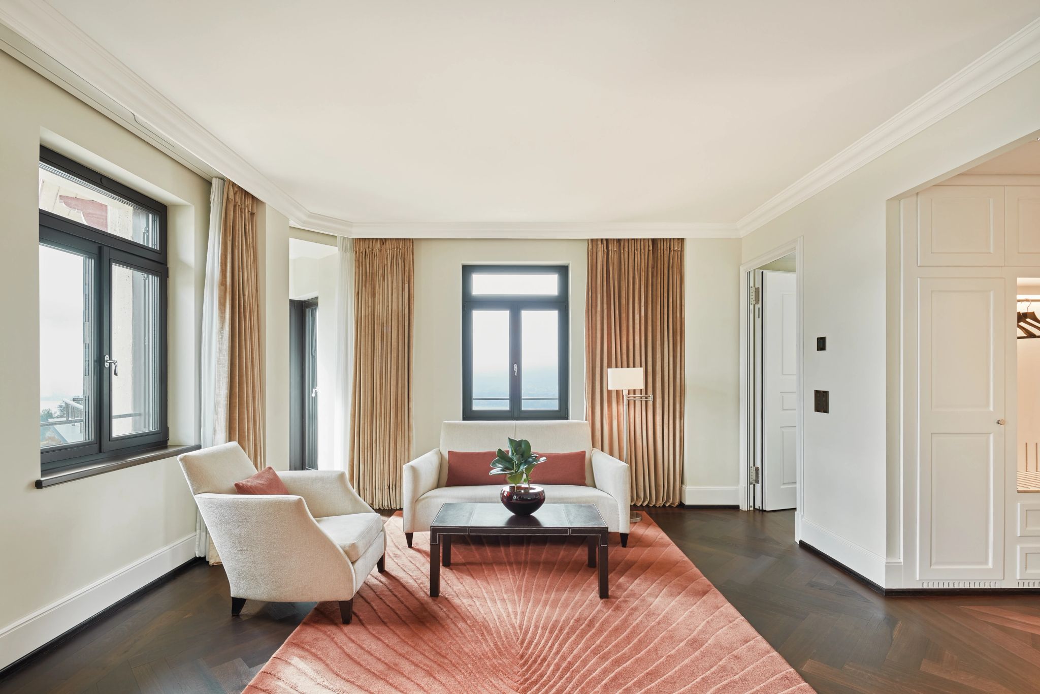 sala de estar – suite com sala – suite ampla - sala moderna - sala separada do quarto