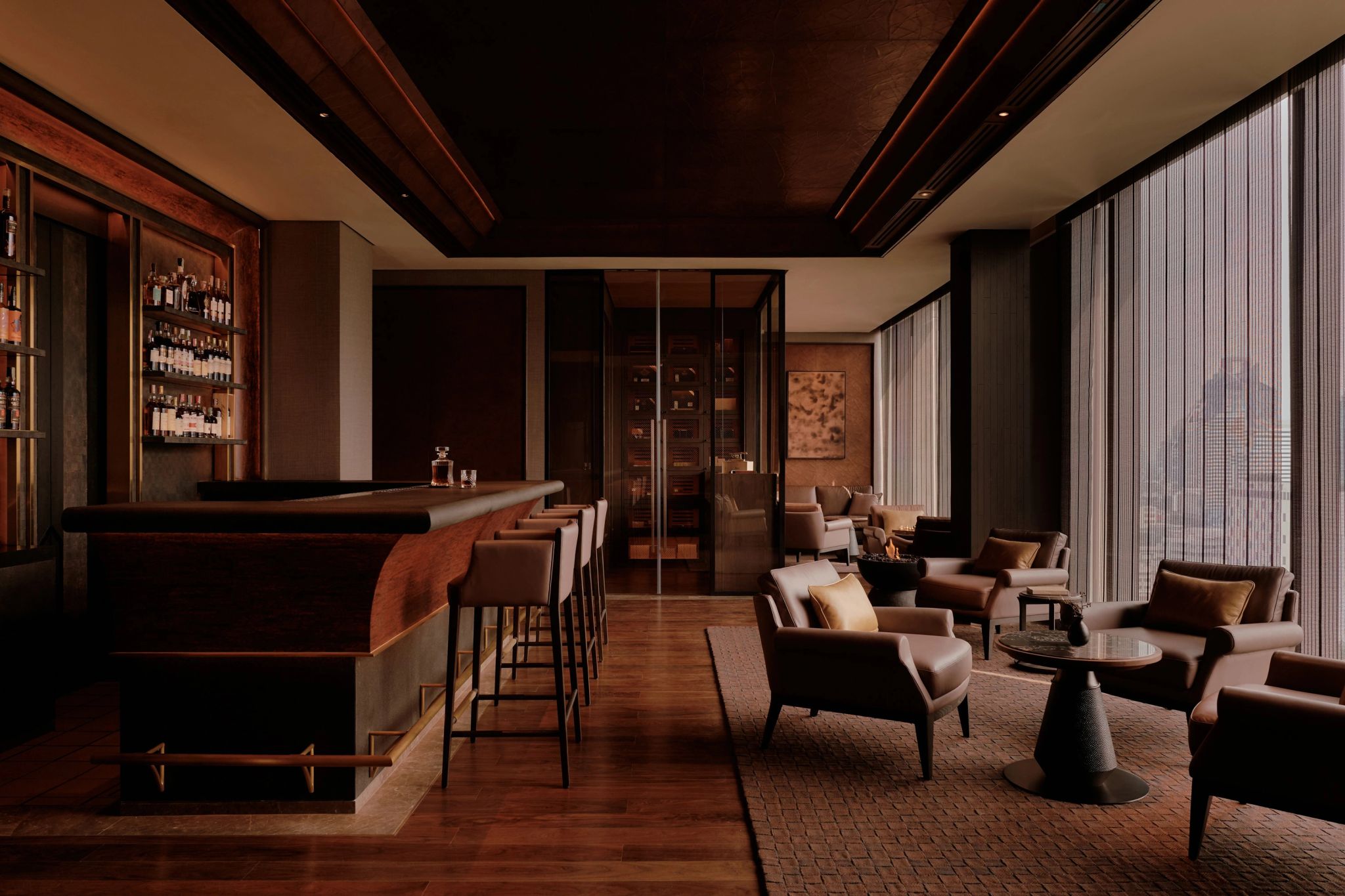 Cigar Bar bar classico - decoraçao classica - bar vintage - cigar bar