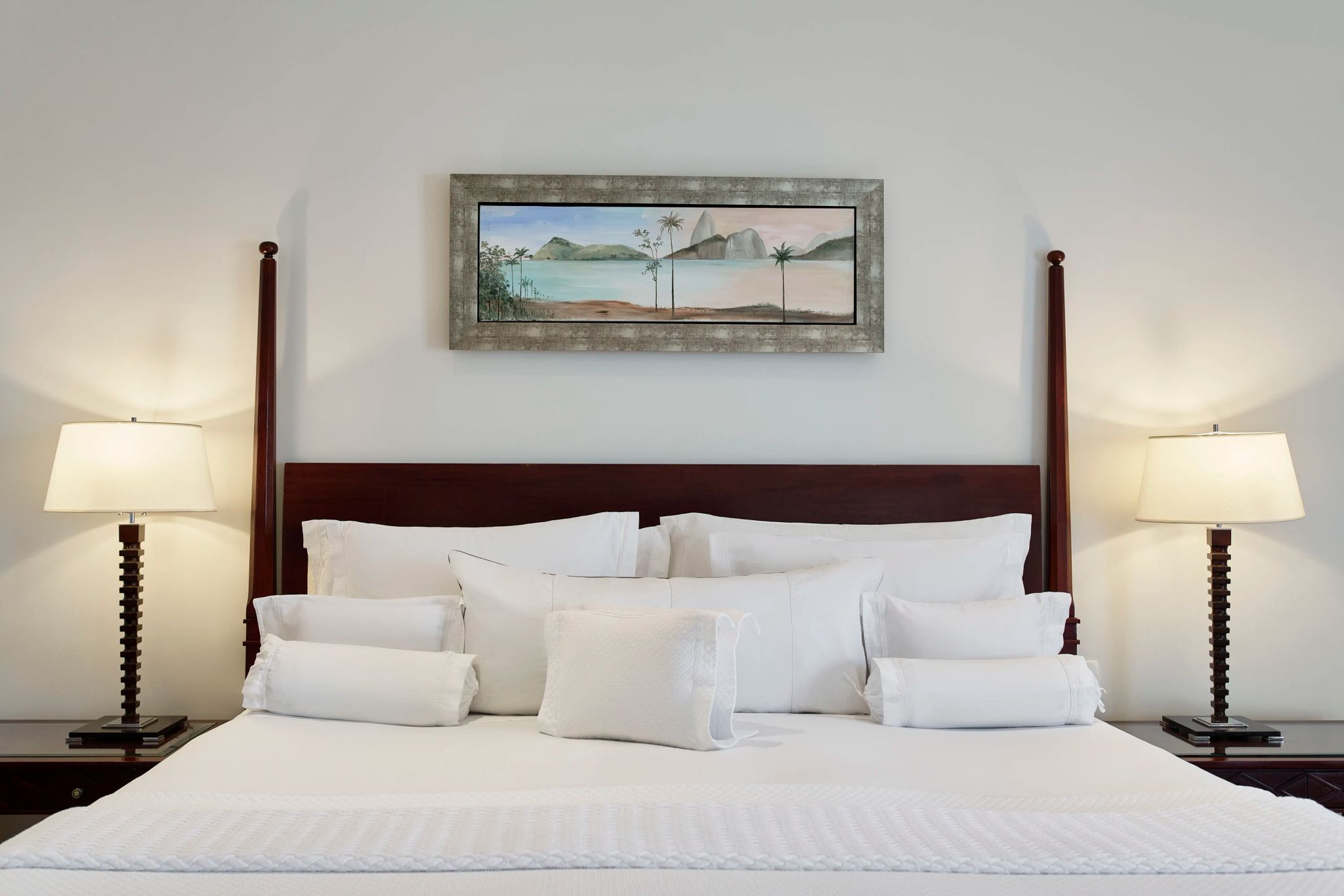copacabana palace - cama confortavel - suite