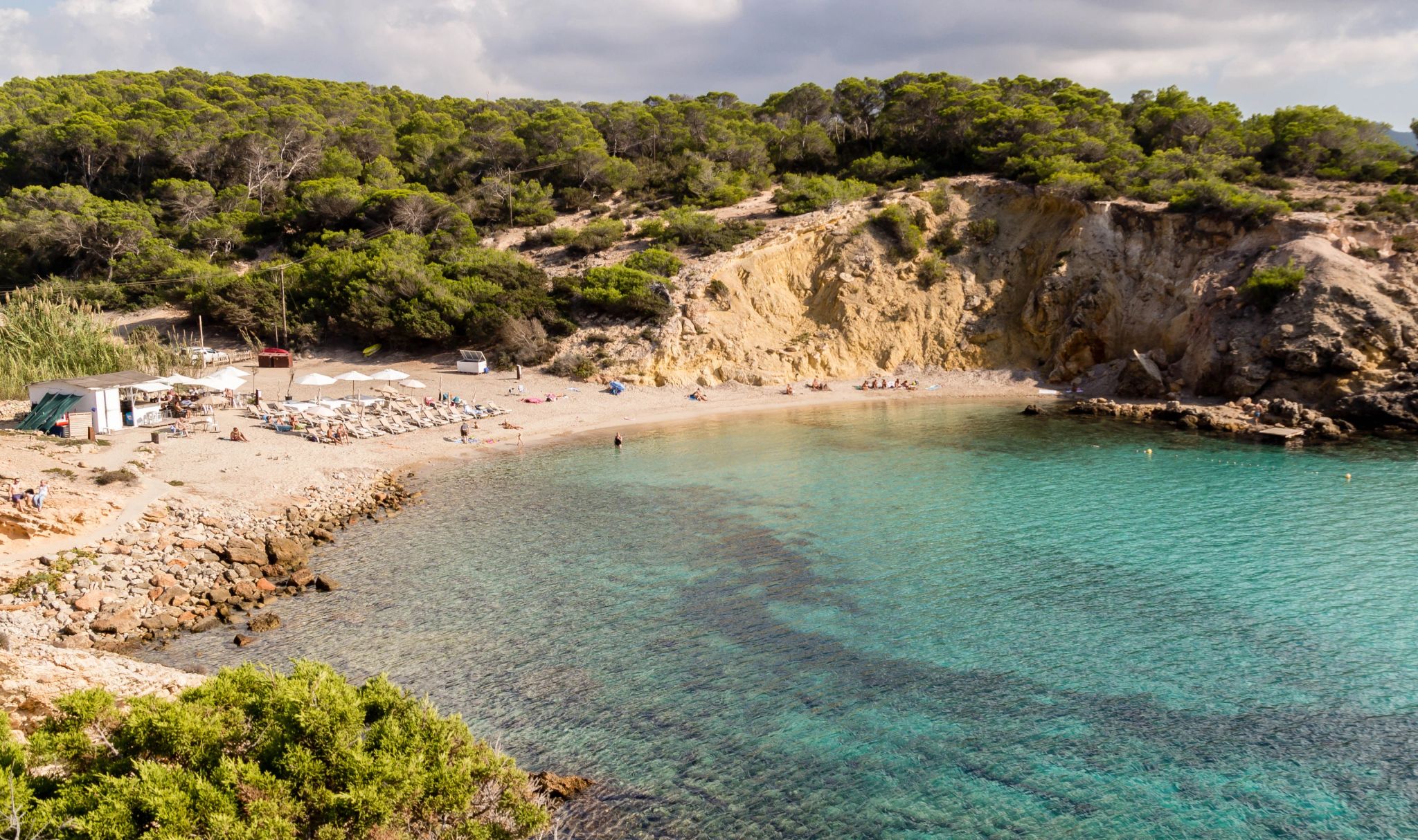 Cala Codolar praia cala - acesso privativo -  hotel em ibiza