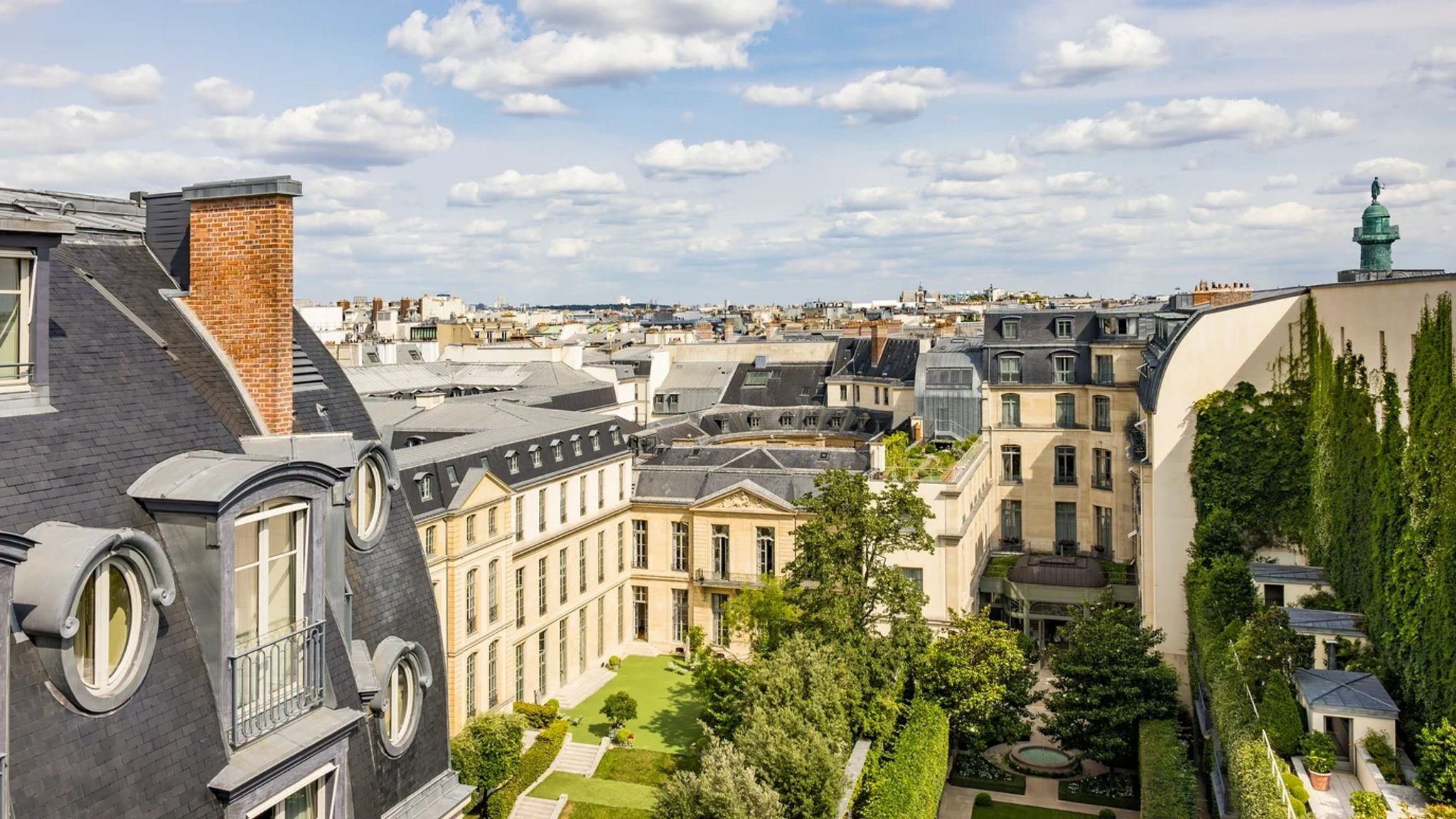 L'Appartement Ritz terraco privativo - vista paris - apartamento luxo paris