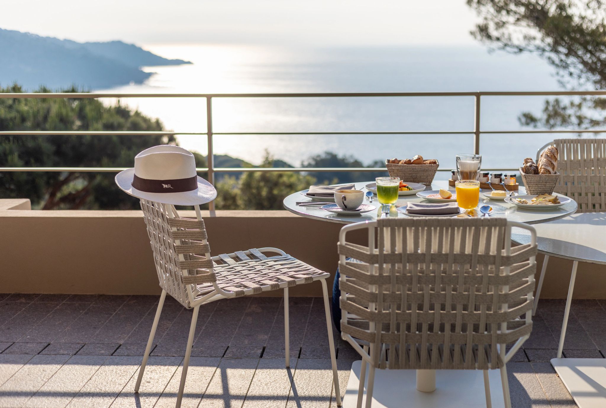 Mediterranean Suite terraço vista mar - terraço privativo - area gourmet