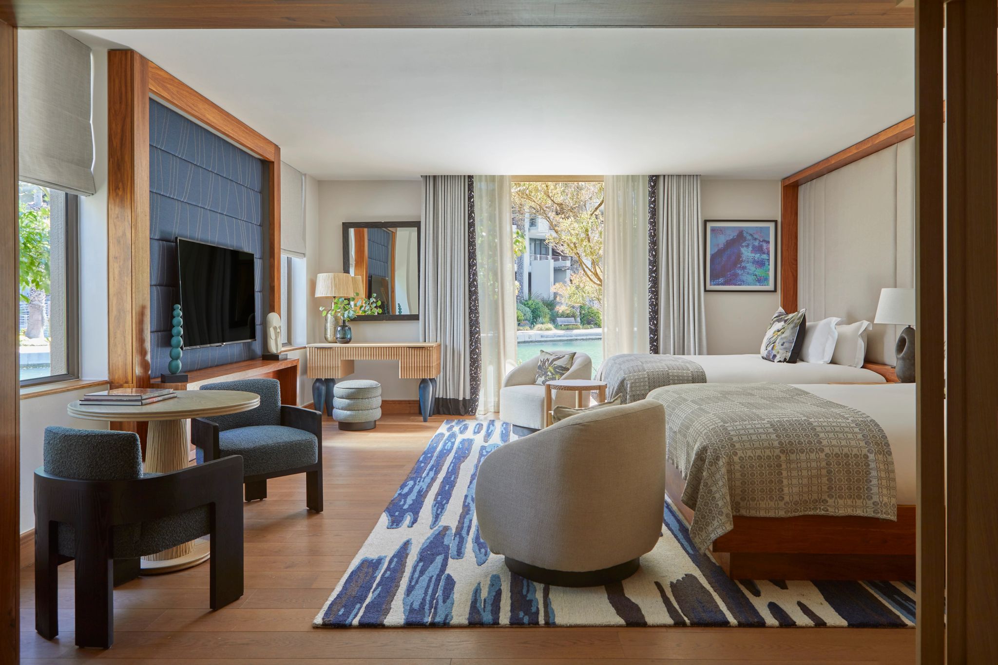 suite vista mar - suite de luxo - suite casal - suite queen - camas queen