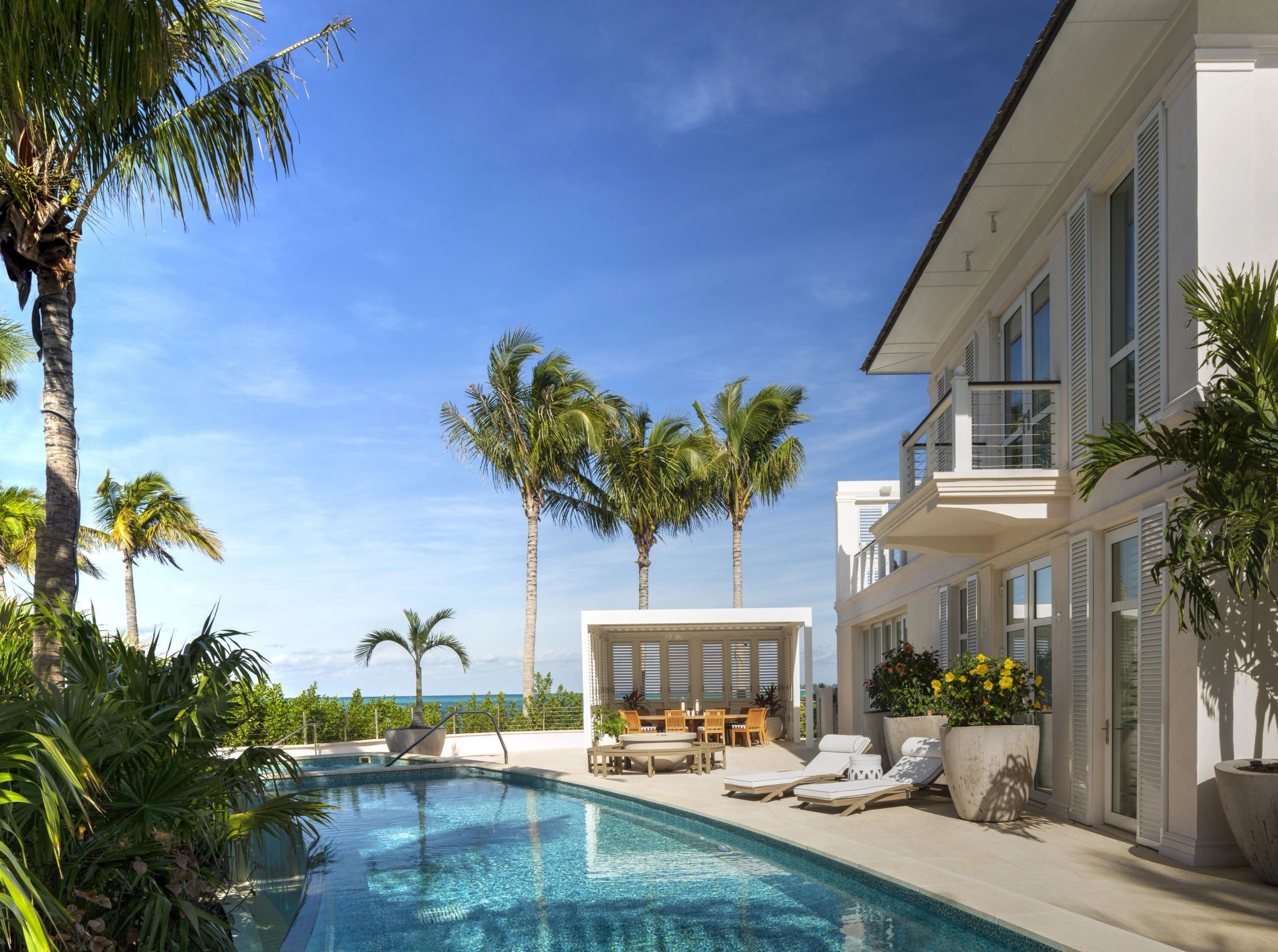 piscina externa - villa com piscina - piscina privativa - villa beira mar - terraço privativo