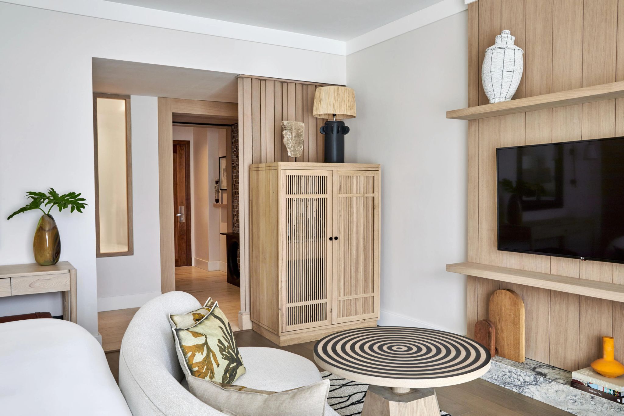 sala de estar - decoraçao africa - suite moderna - amenidades de luxo