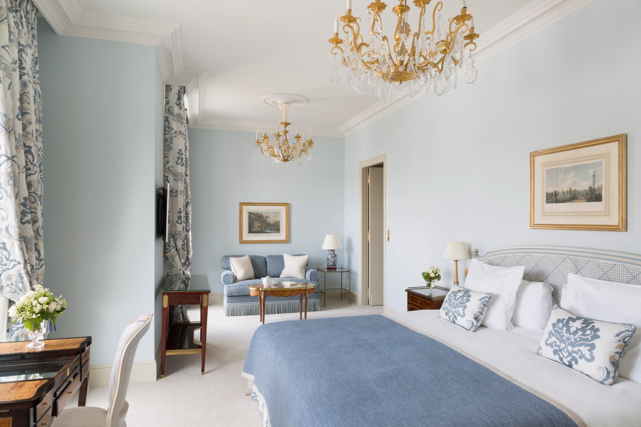 suite de luxo - suite vista cidade de paris - suite com sala