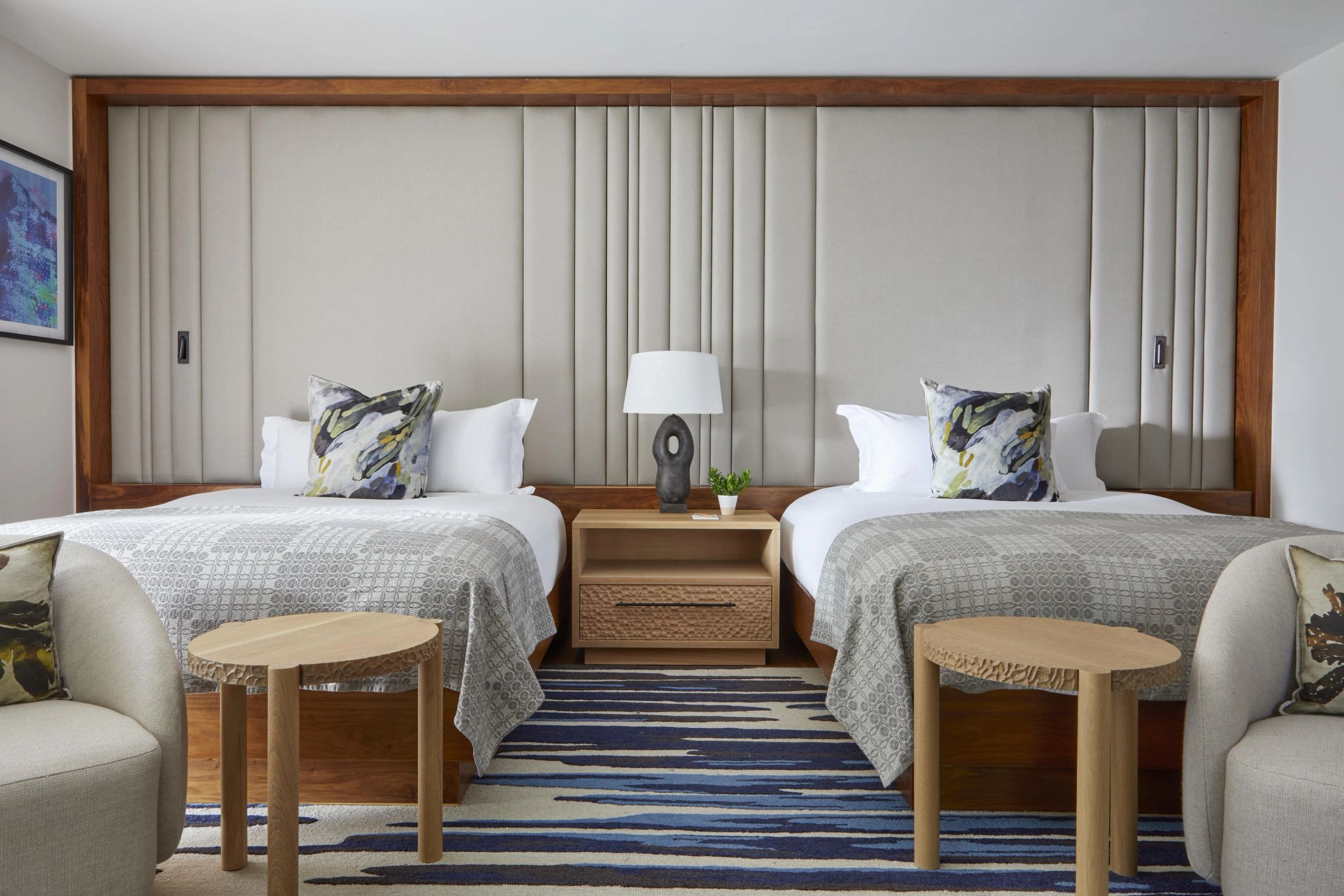 camas twin - suite para crianças - suite de luxo - decoraçao moderna