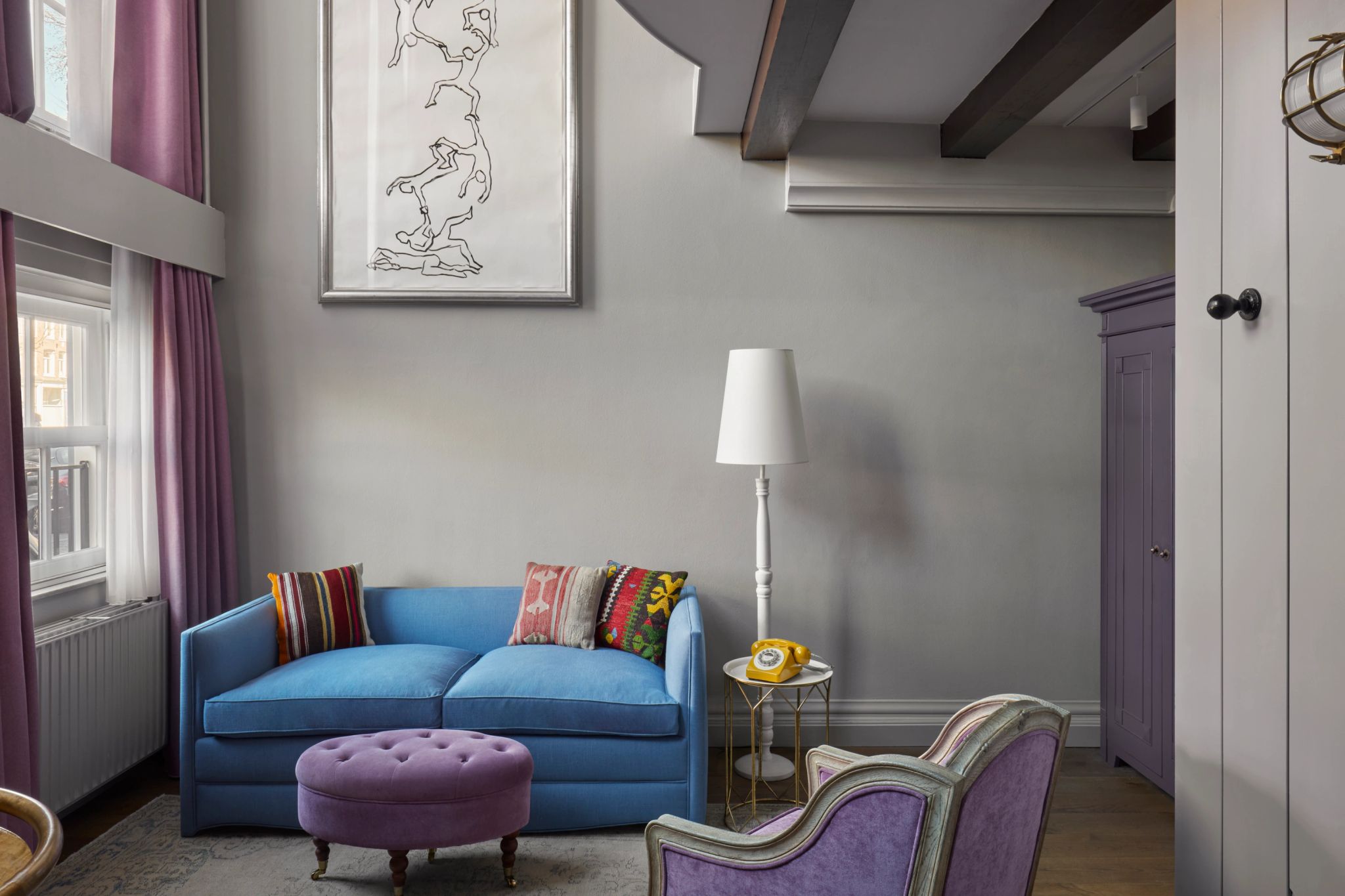 Generous King quarto de luxo - sala de estar - decoracao premium