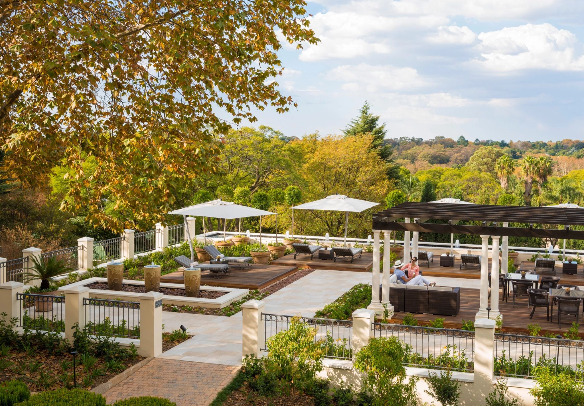 Four Seasons Hotel the Westcliff, Johannesburg  jardins - espaço externo