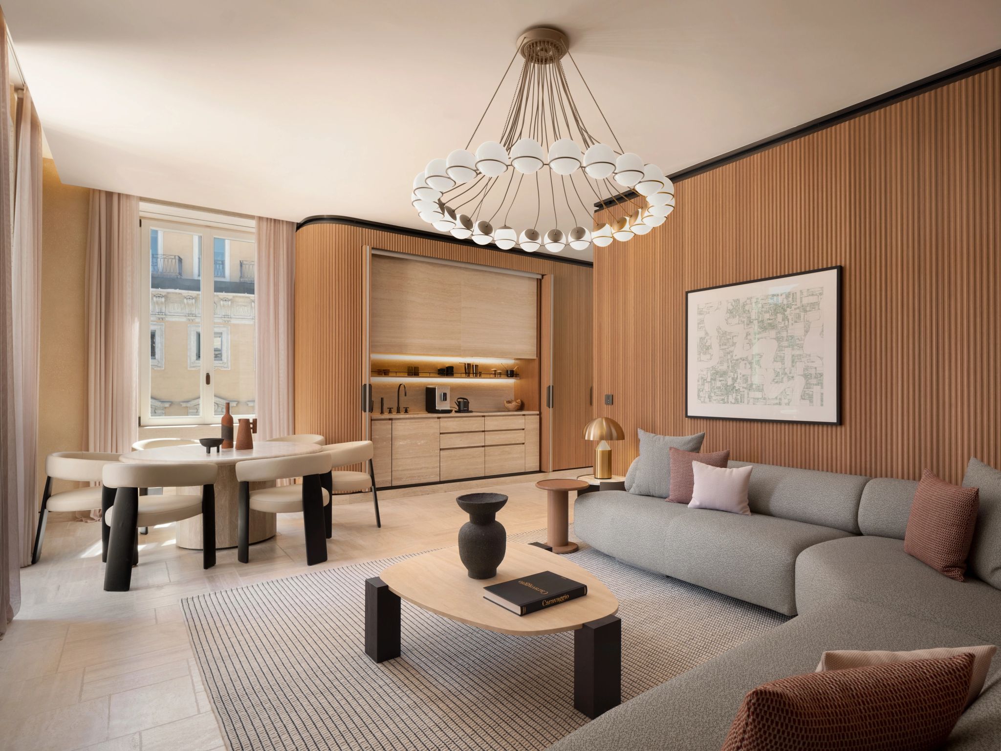 suite premium - sala de estar - sofa de luxo