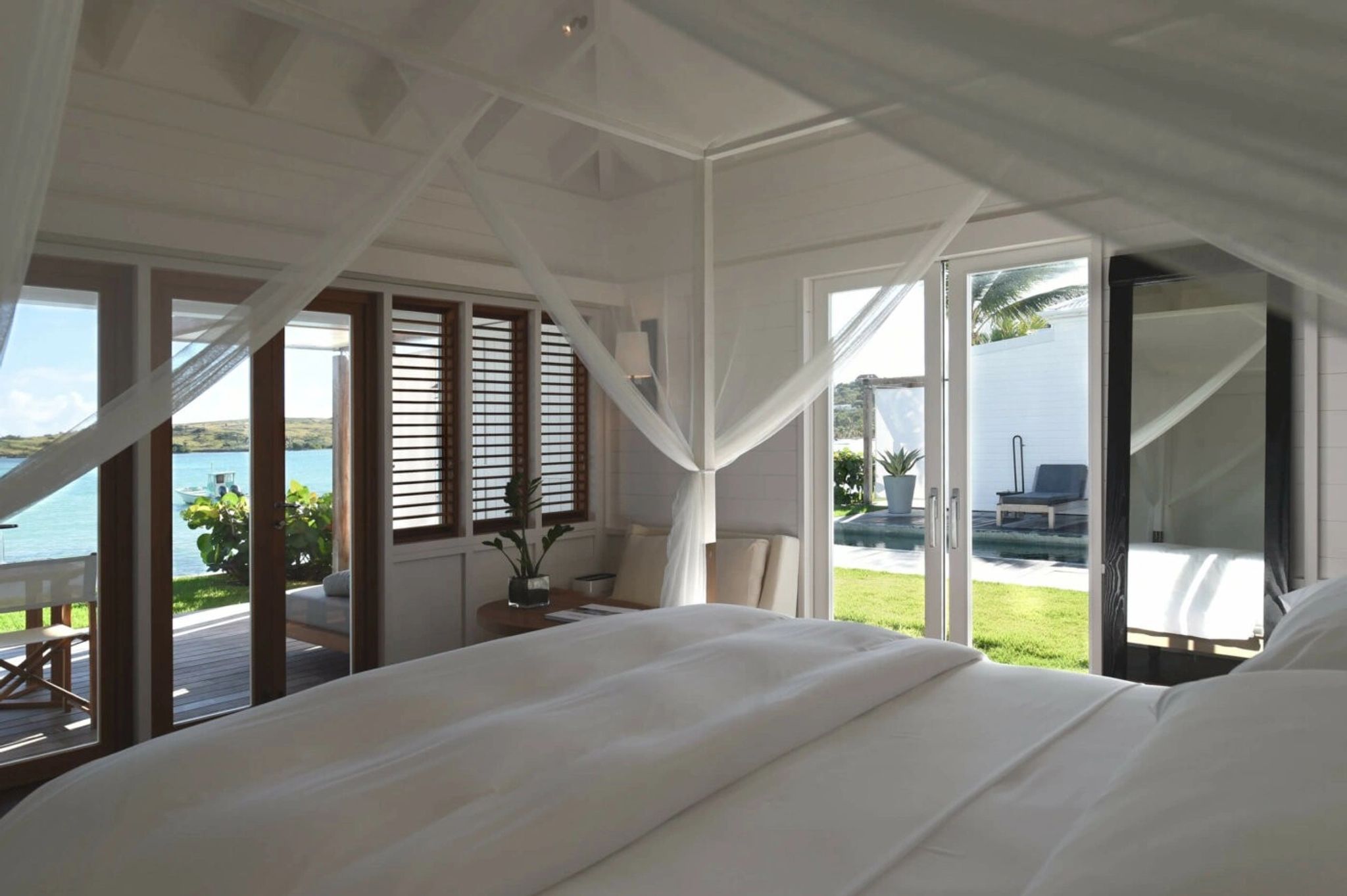 Grand Suite Plage Sud resort de luxo caribe - resort frente mar - resort premium - le sereno st barth