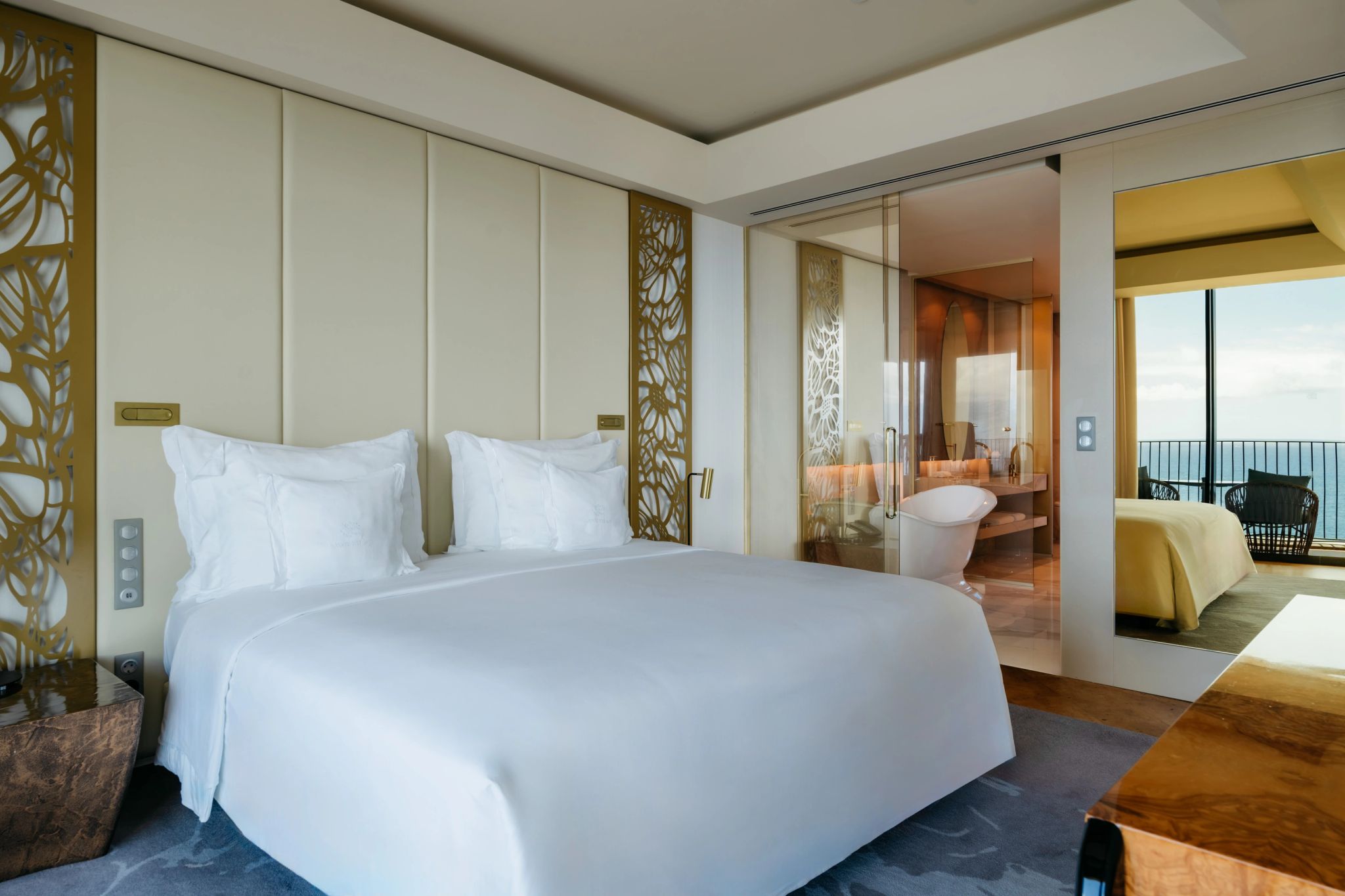 Ocean Suite quarto amplo e elegante com acesso ao mar em hotel – suite de luxo
