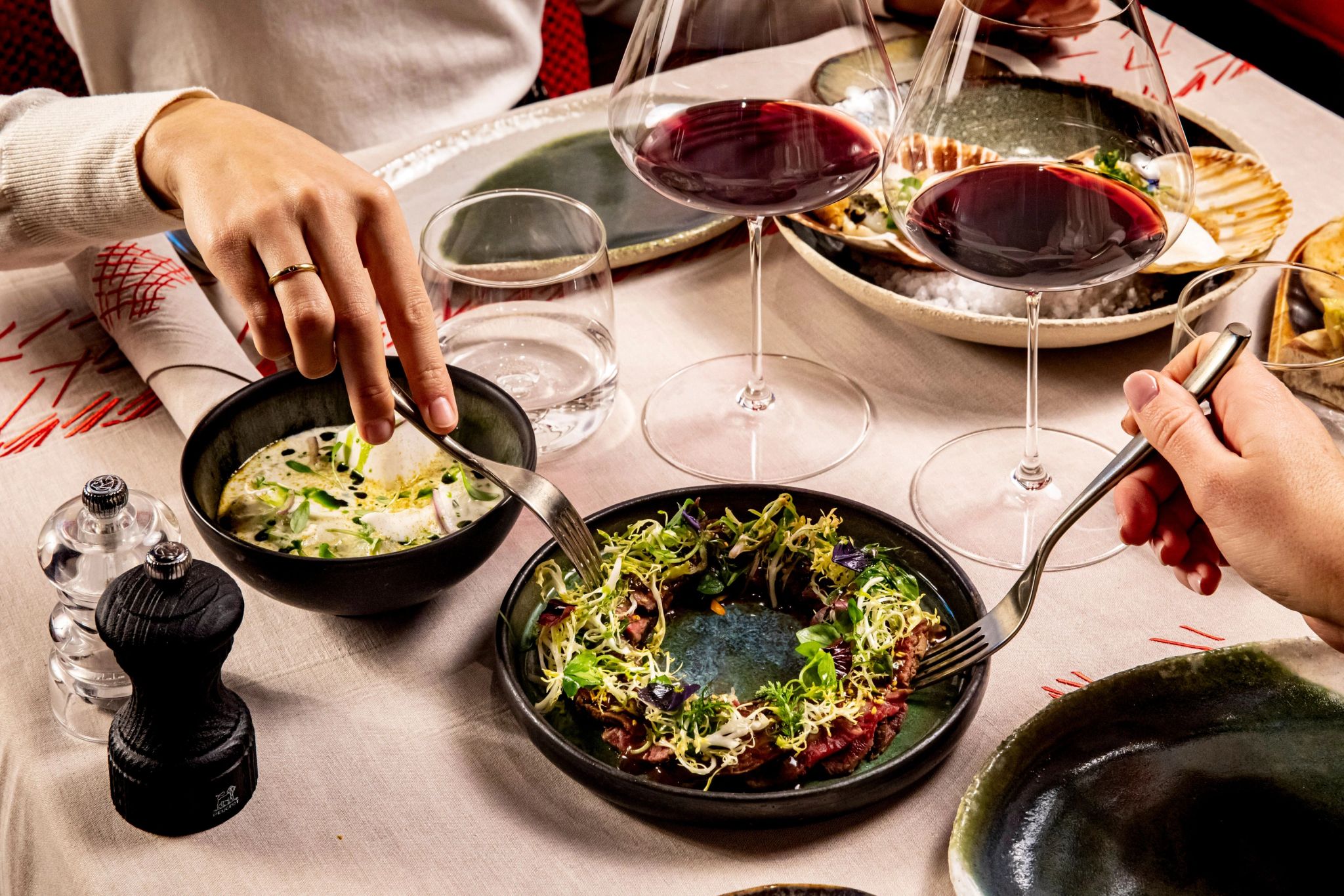 Restaurante Le Grill Alpin pratos gourmet – alta gastronomia – pratos frescos