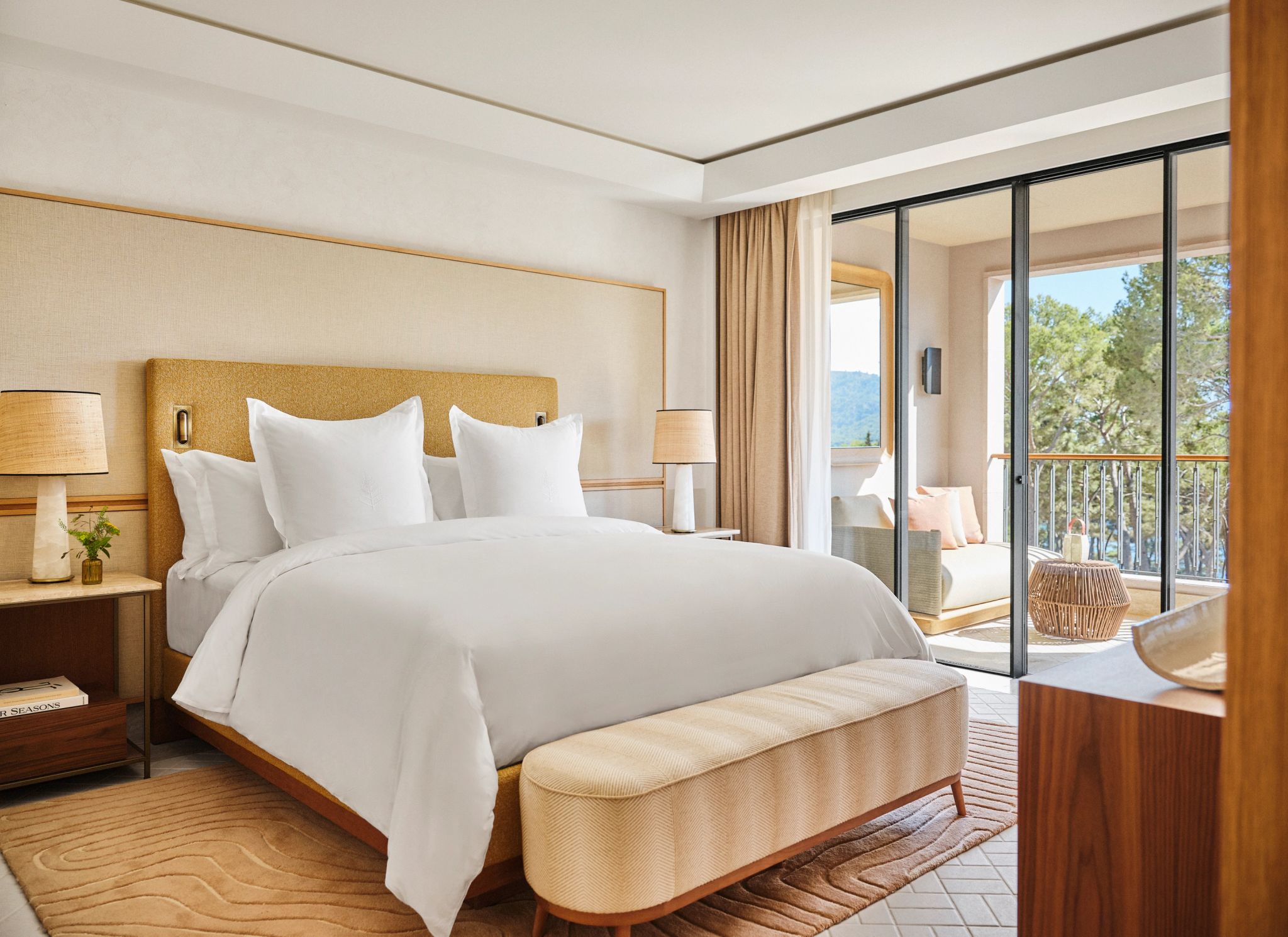 Pine View Suite suite com vista - cama de casal - decoracao premium