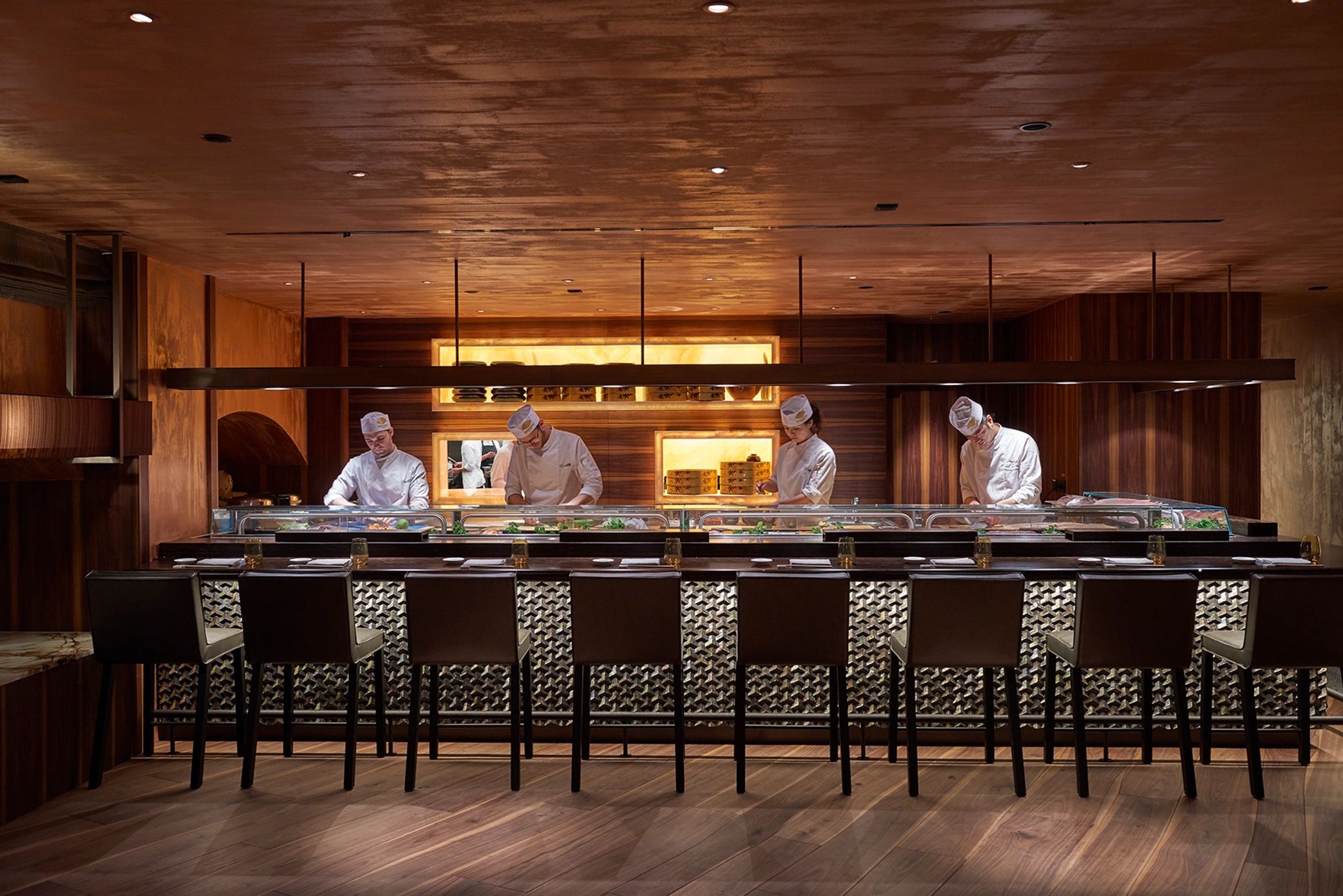 restaurante do hotel - gastronomia japonesa - 