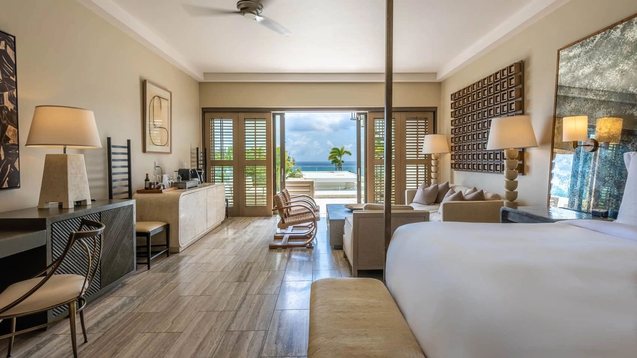 Ocean View Rooftop Suite  suite de luxo - suite casal - suite com piscina - varanda vista mar