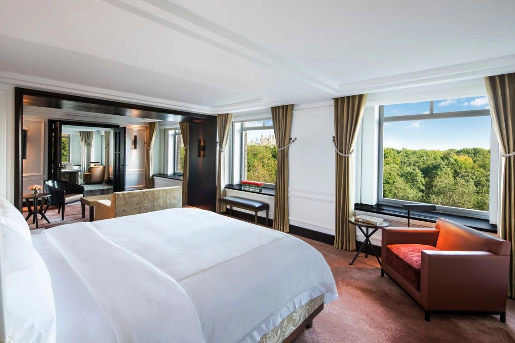 The Royal Suite suite de luxo - vista panoramica - cama king-size