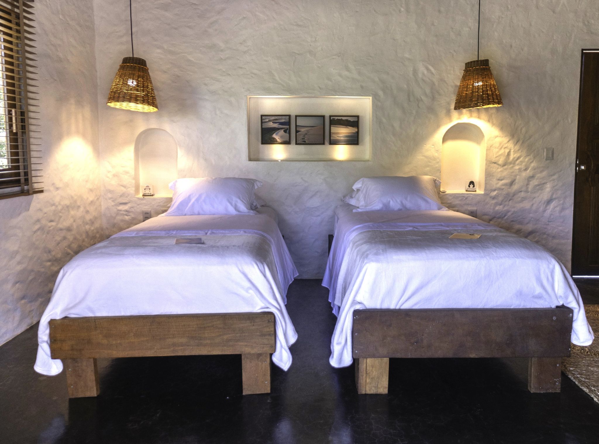 camas twin - quarto duplo - quarto com duas camas
