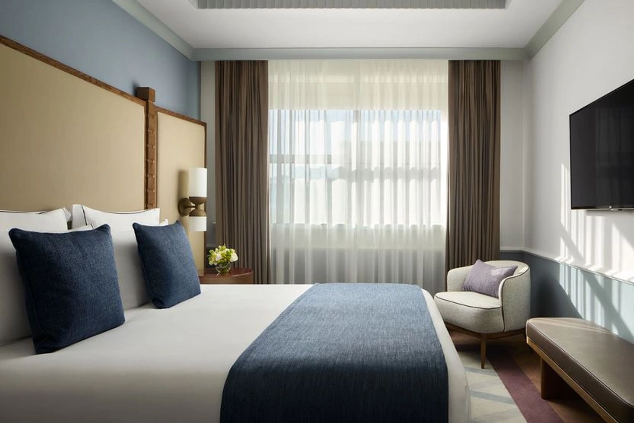 suite premium - cama de casal - decoracao moderna
