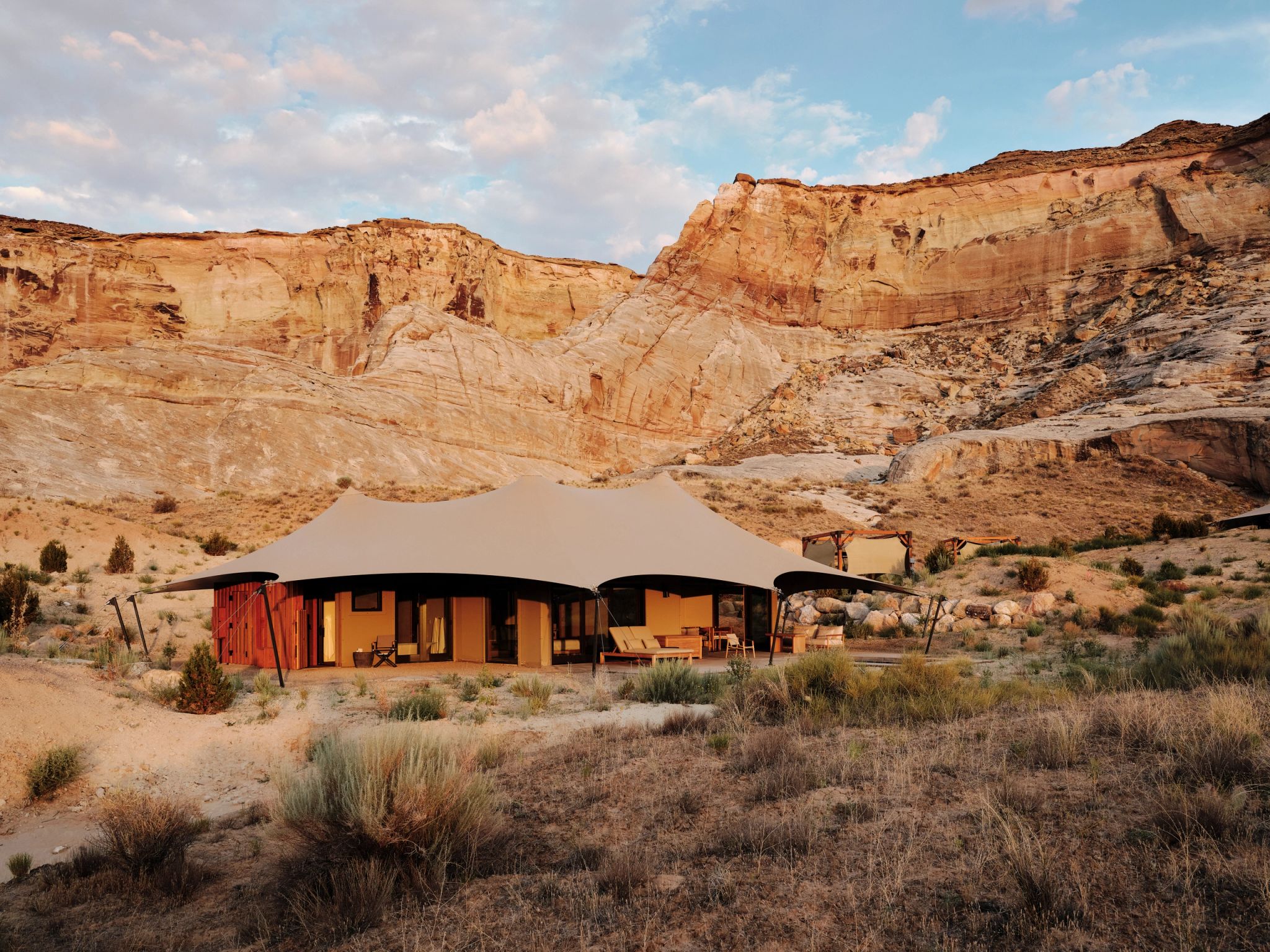 One Bedroom Tended Pavilion   area externa suite – arquitetura de luxo – design de luxo