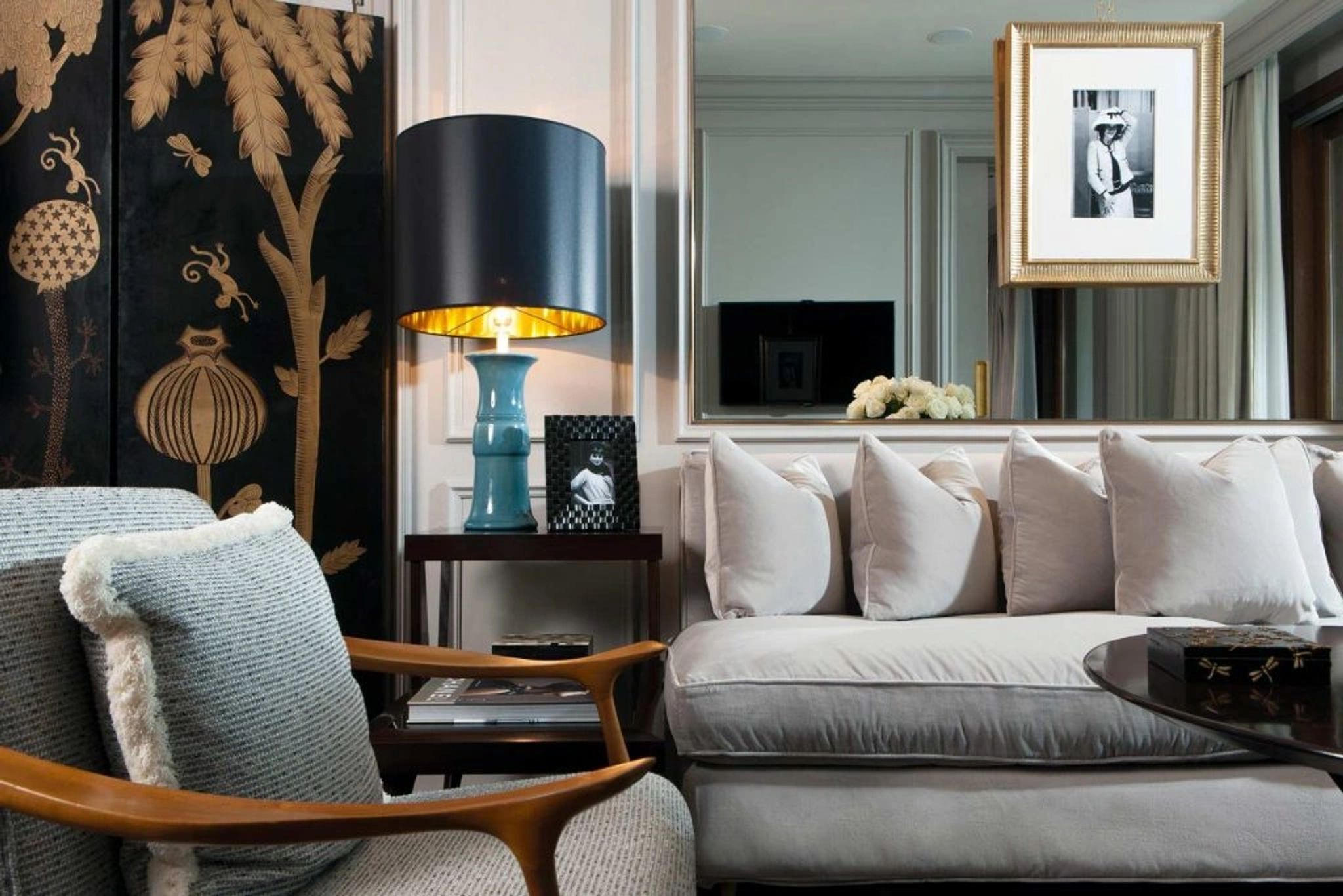 sala de estar - decoracao luxo - hotel premium