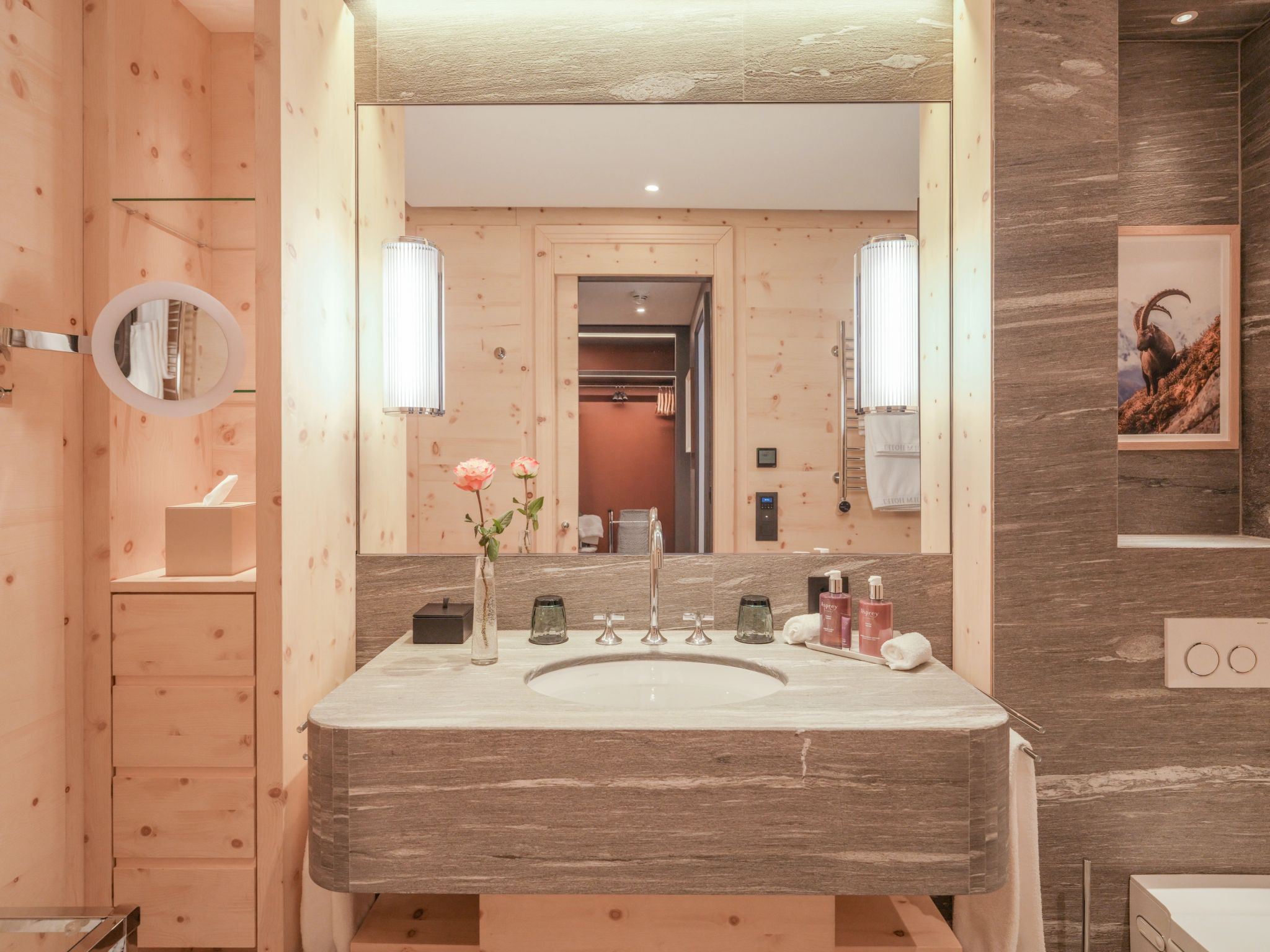 Single Superior Village Side banheiro classico - banheiro chique - banheiro de hotel