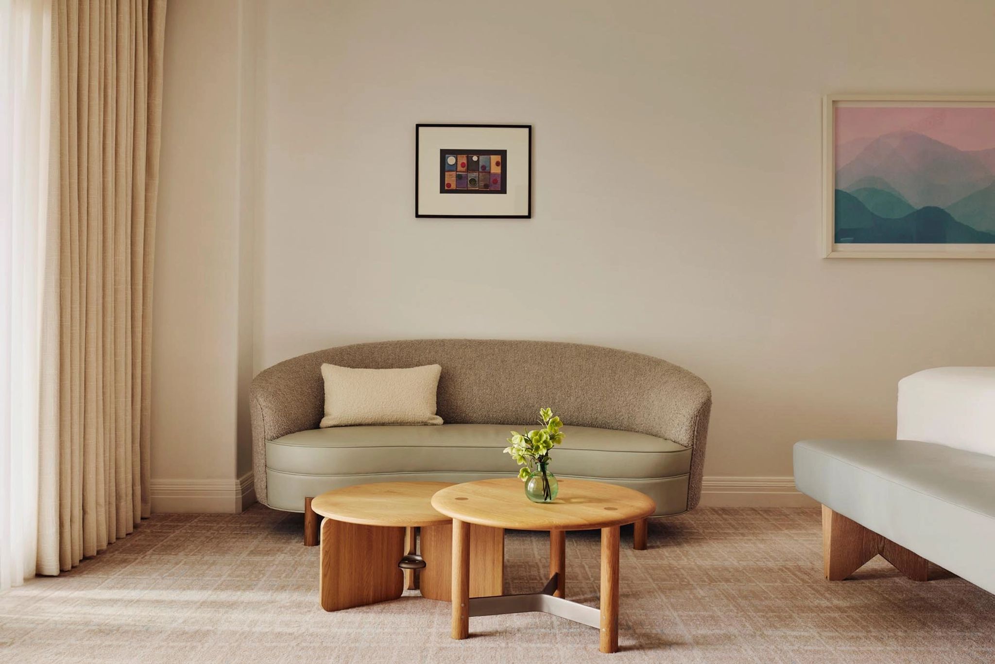 Terrace area de estar – moveis modernos – quarto bem-estar