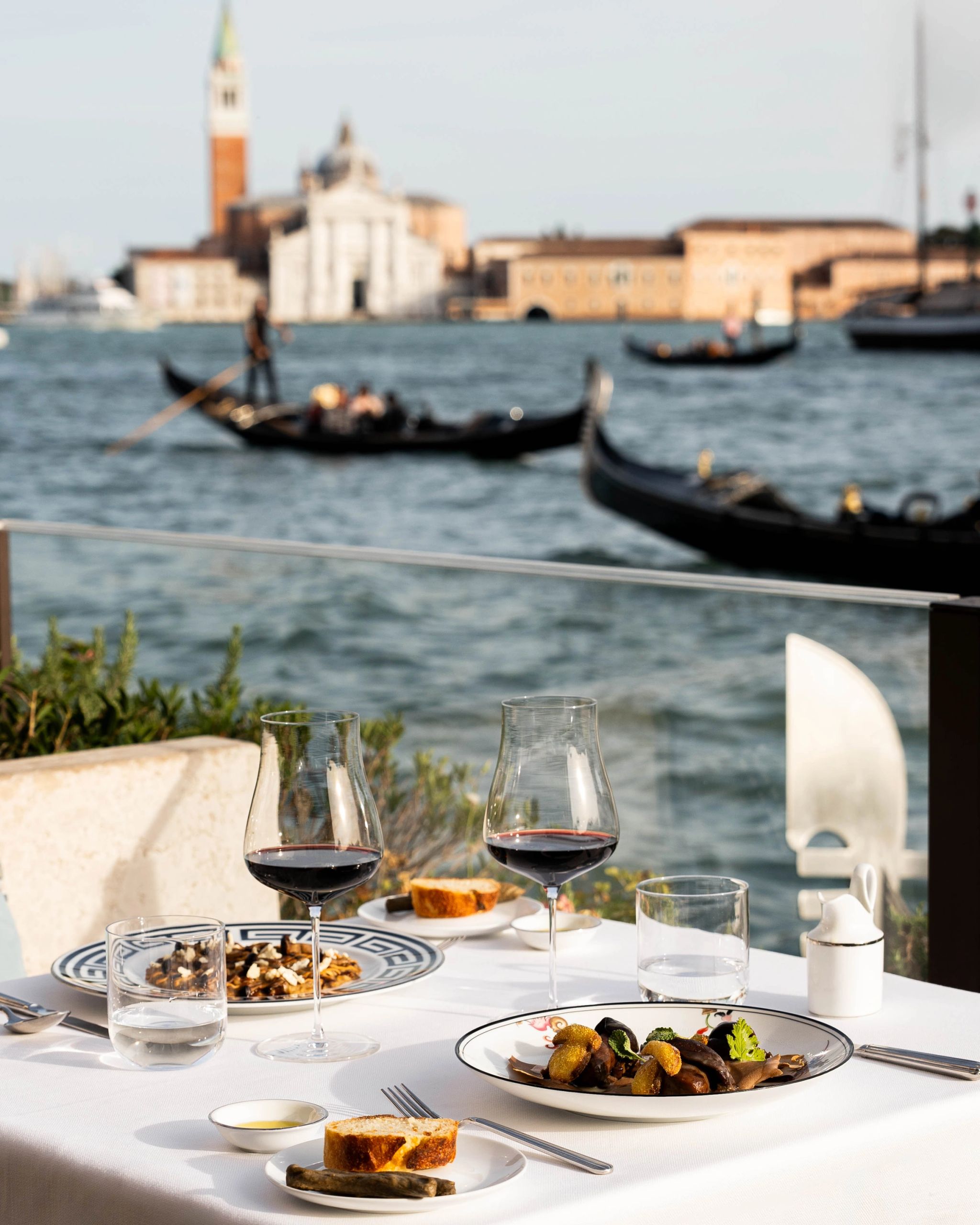 restaurante ao ar livre - almoço com vista – vista canal
