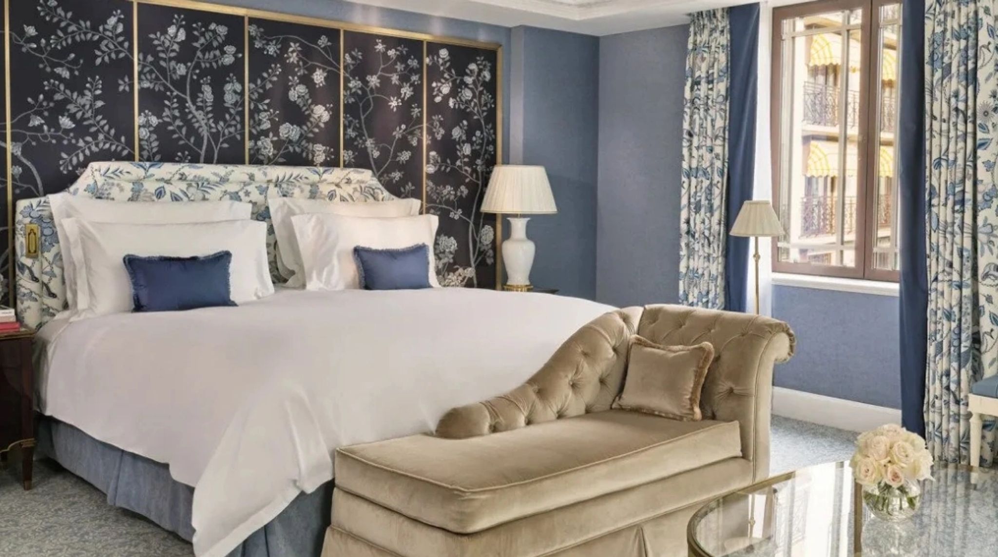 Regal Suite quarto-king - cama-luxo - detalhes-florais