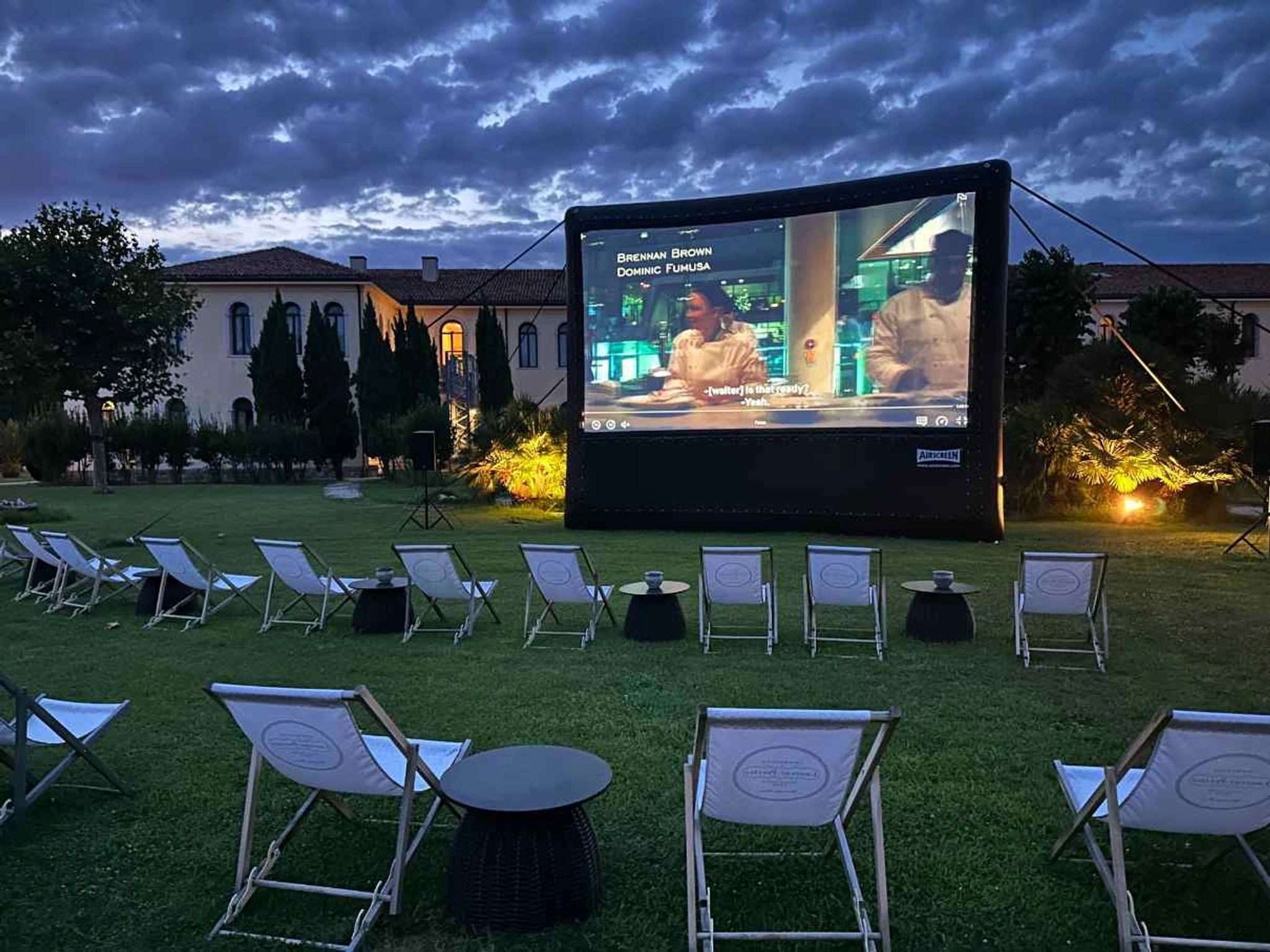 cinema ao ar livre - lazer ao ar livre - atividades de lazer