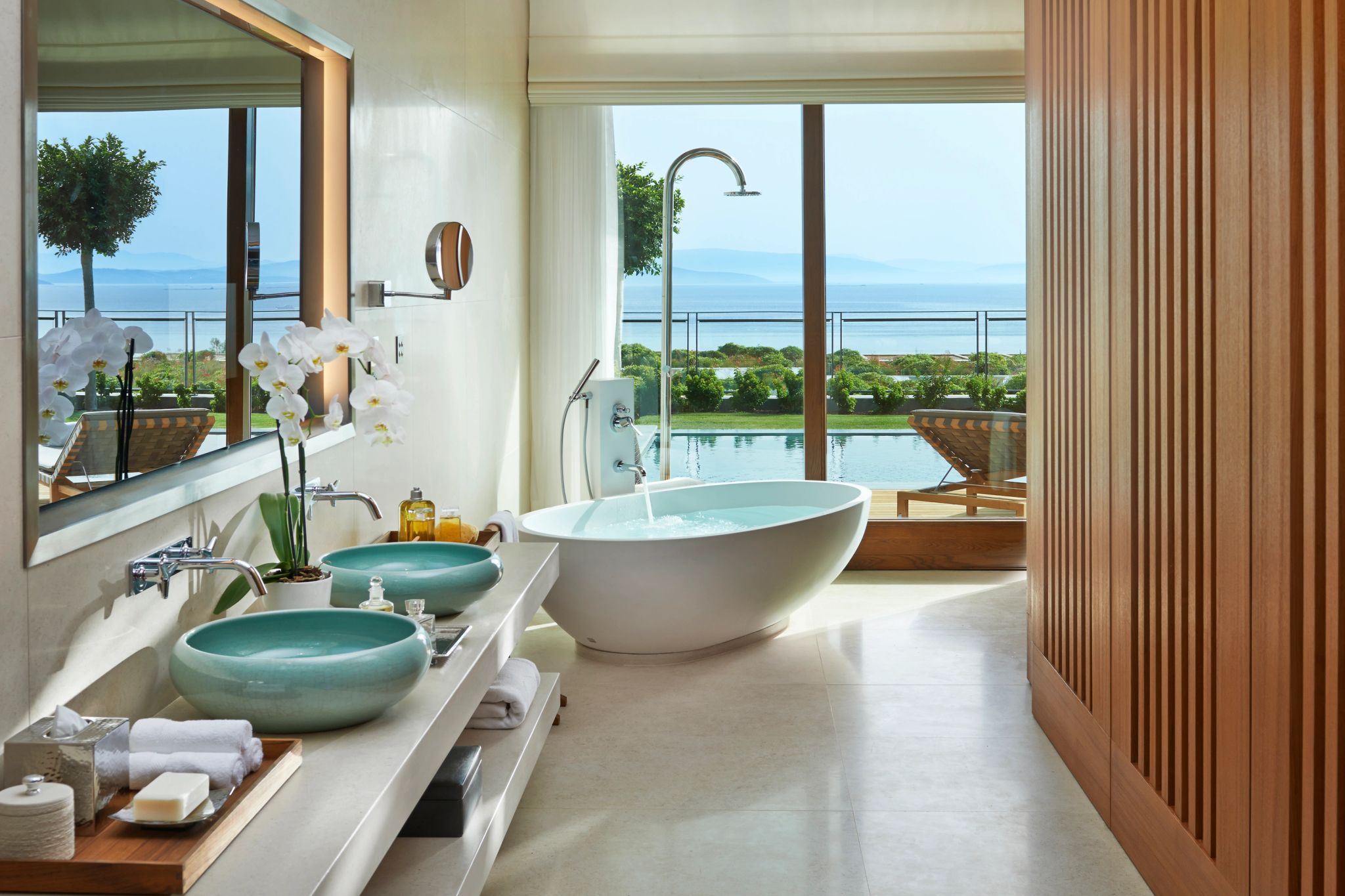 Sea View Suite banheira de imersao - banho premium - banheira de imersao